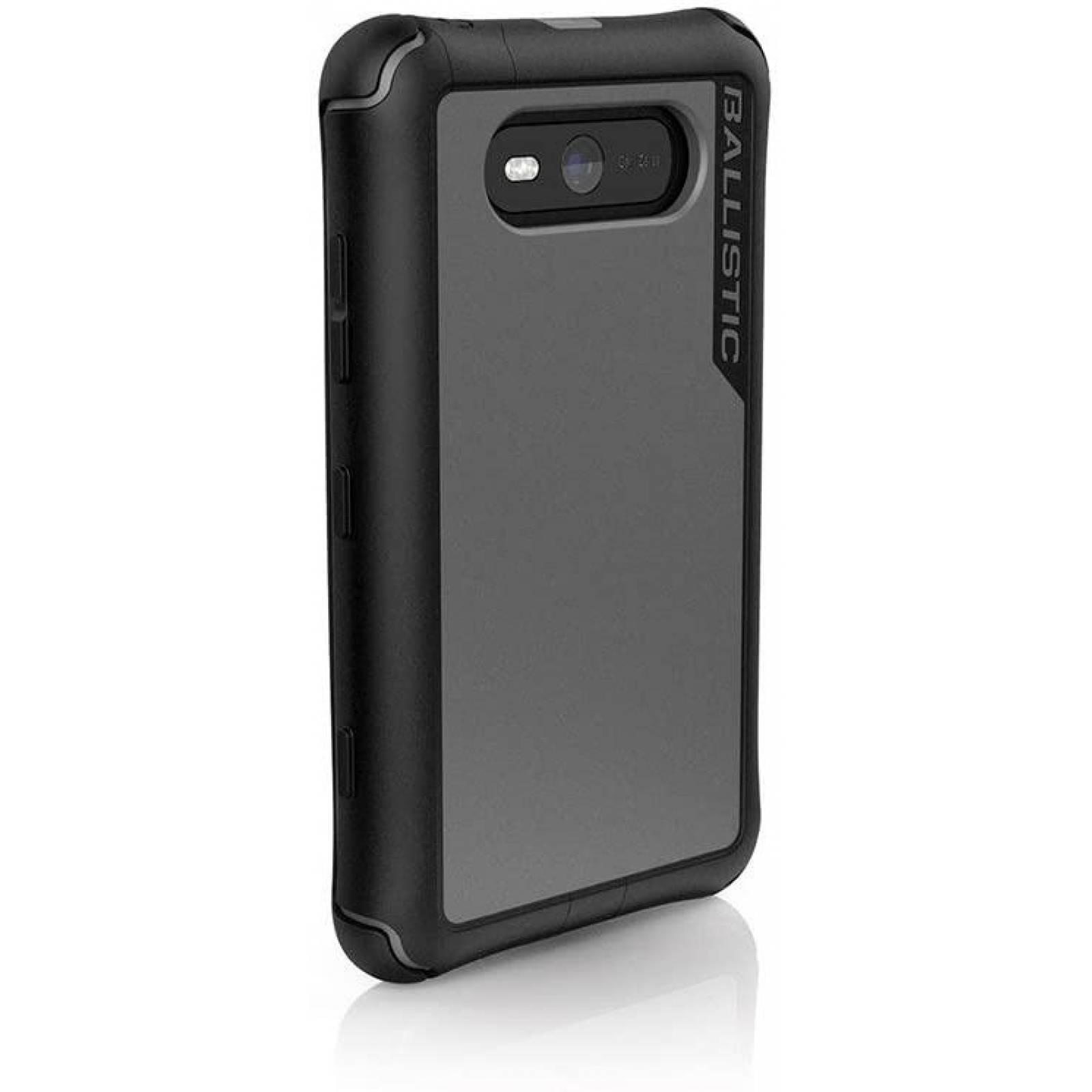 . Funda Ballistic Every Nokia Lumia 820 Negra con clip 