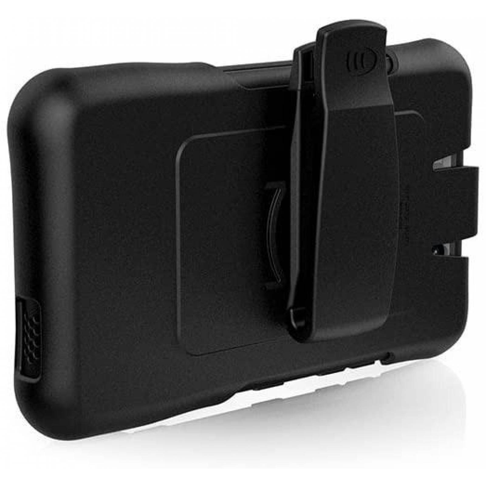 . Funda Ballistic Every Nokia Lumia 820 Negra con clip 