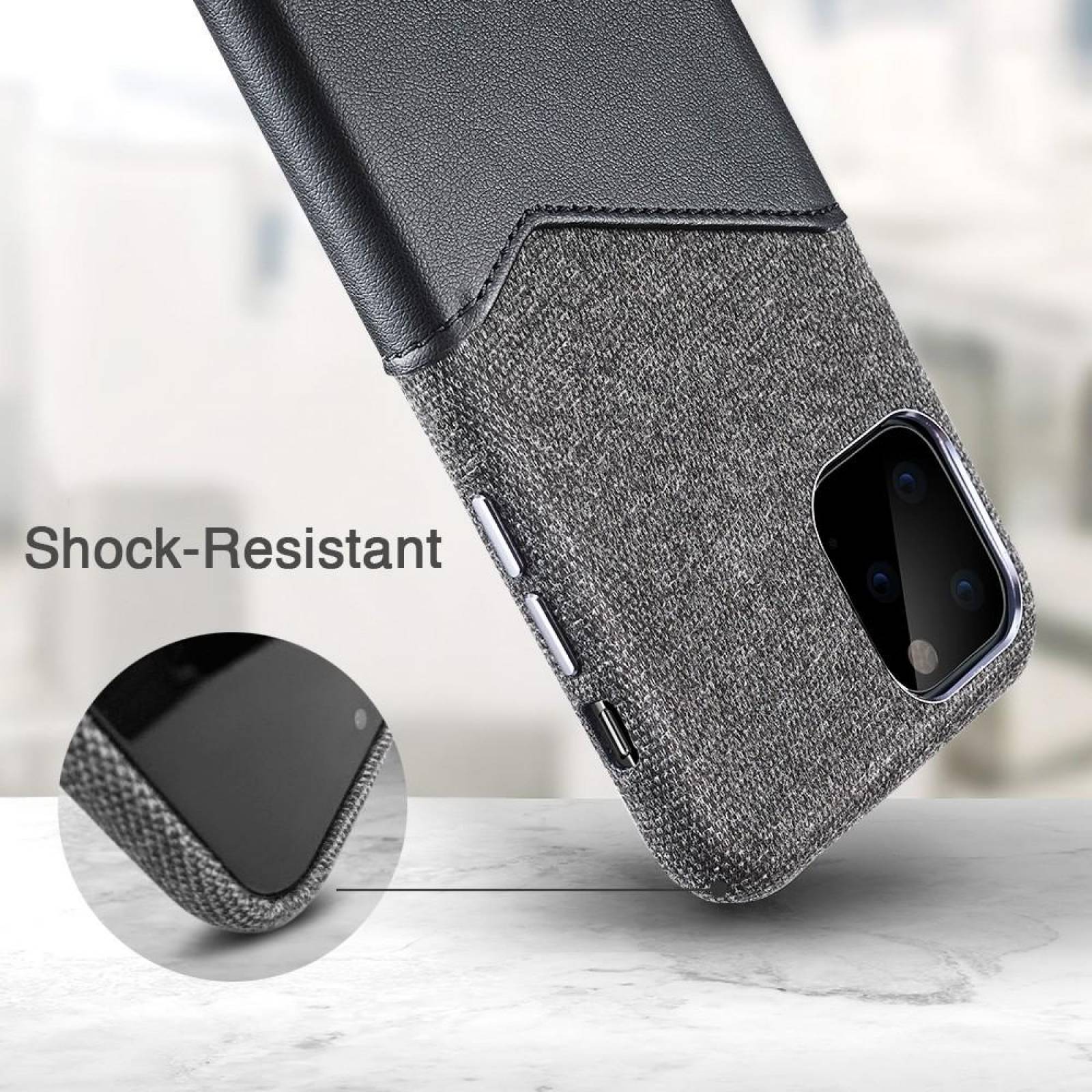 Funda ESR Metro Wallet para iPhone 11 PRO Negra Cartera 