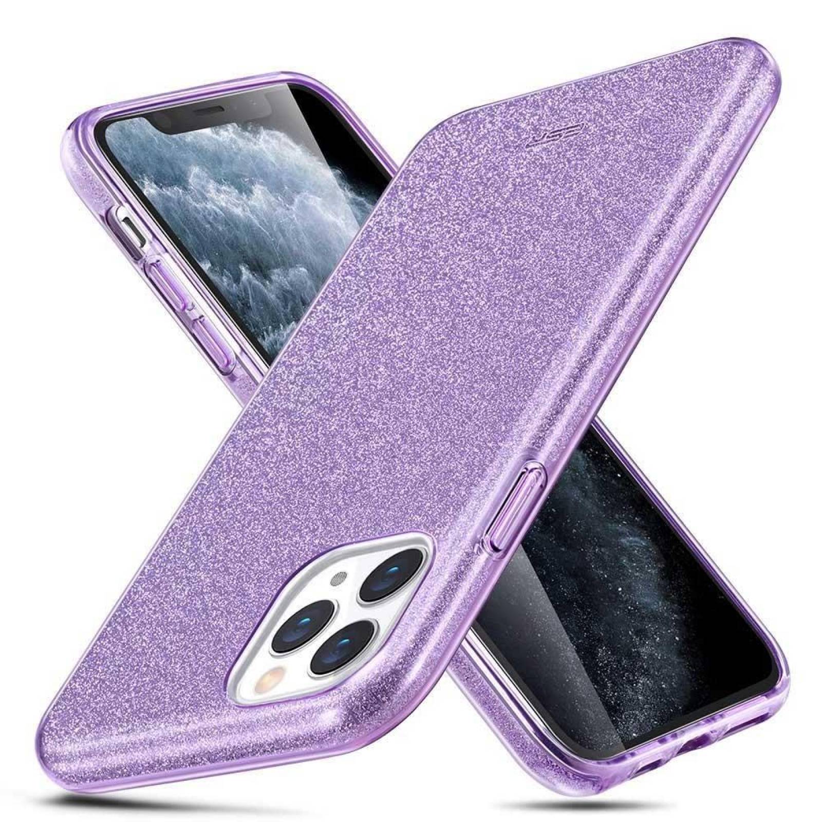 Funda ESR Glitter para iPhone 11 PRO MAX Lila Brillos 