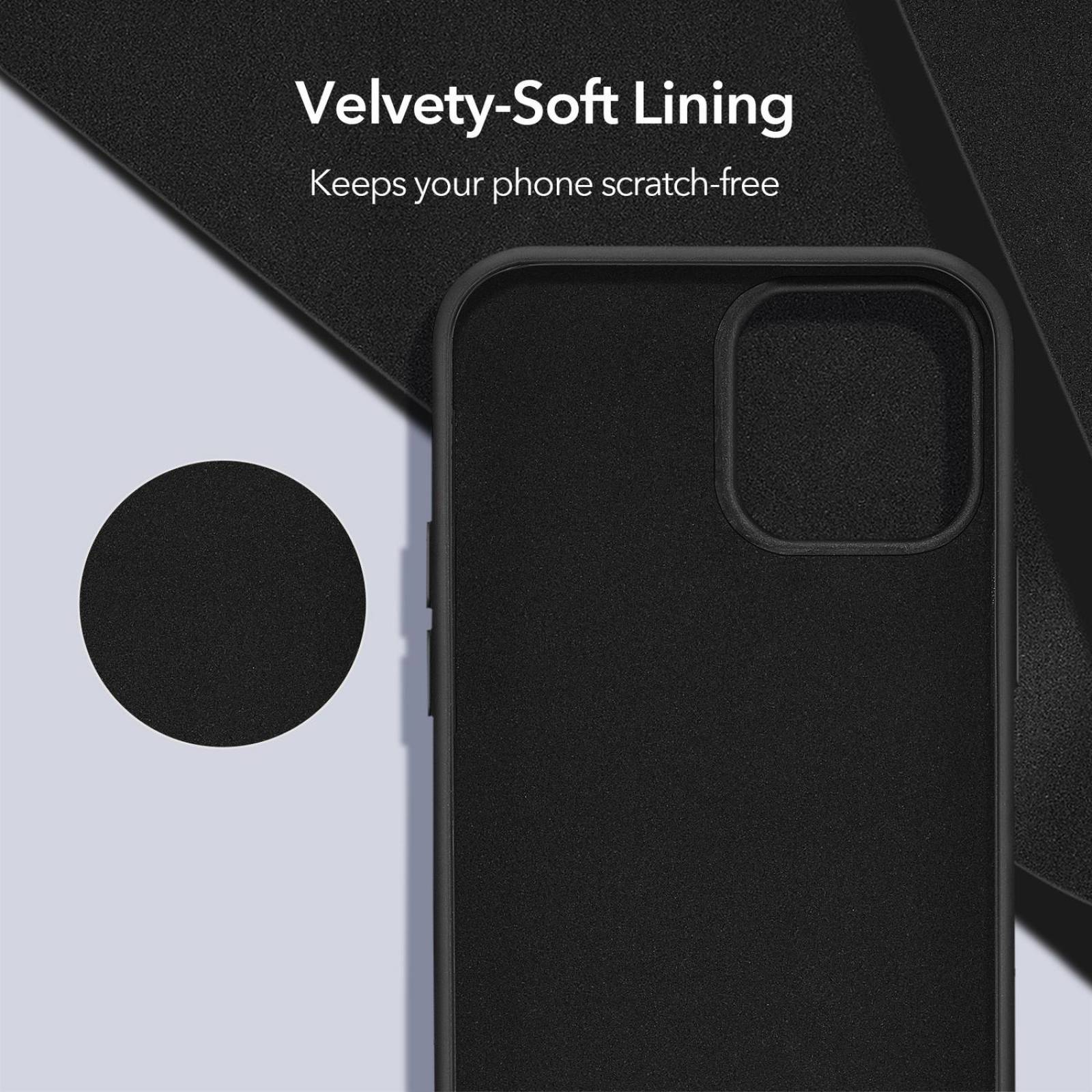 Funda ESR Cloud para iPhone 12 MINI - Negra 