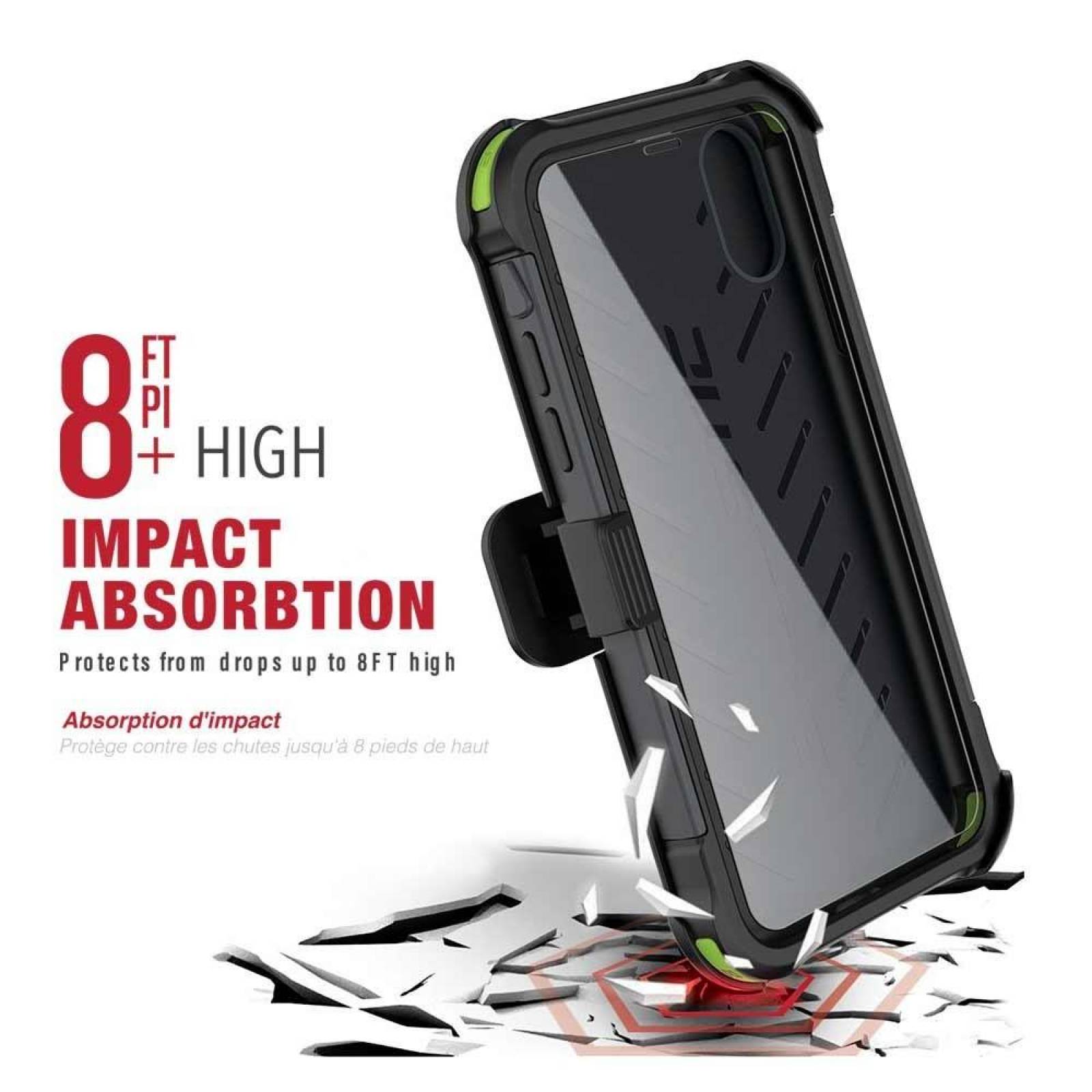 Mica De Vidrio Ballistic Para Iphone 11 Pro Max/ Iphone Xs Max Con  Protectora De Pantalla