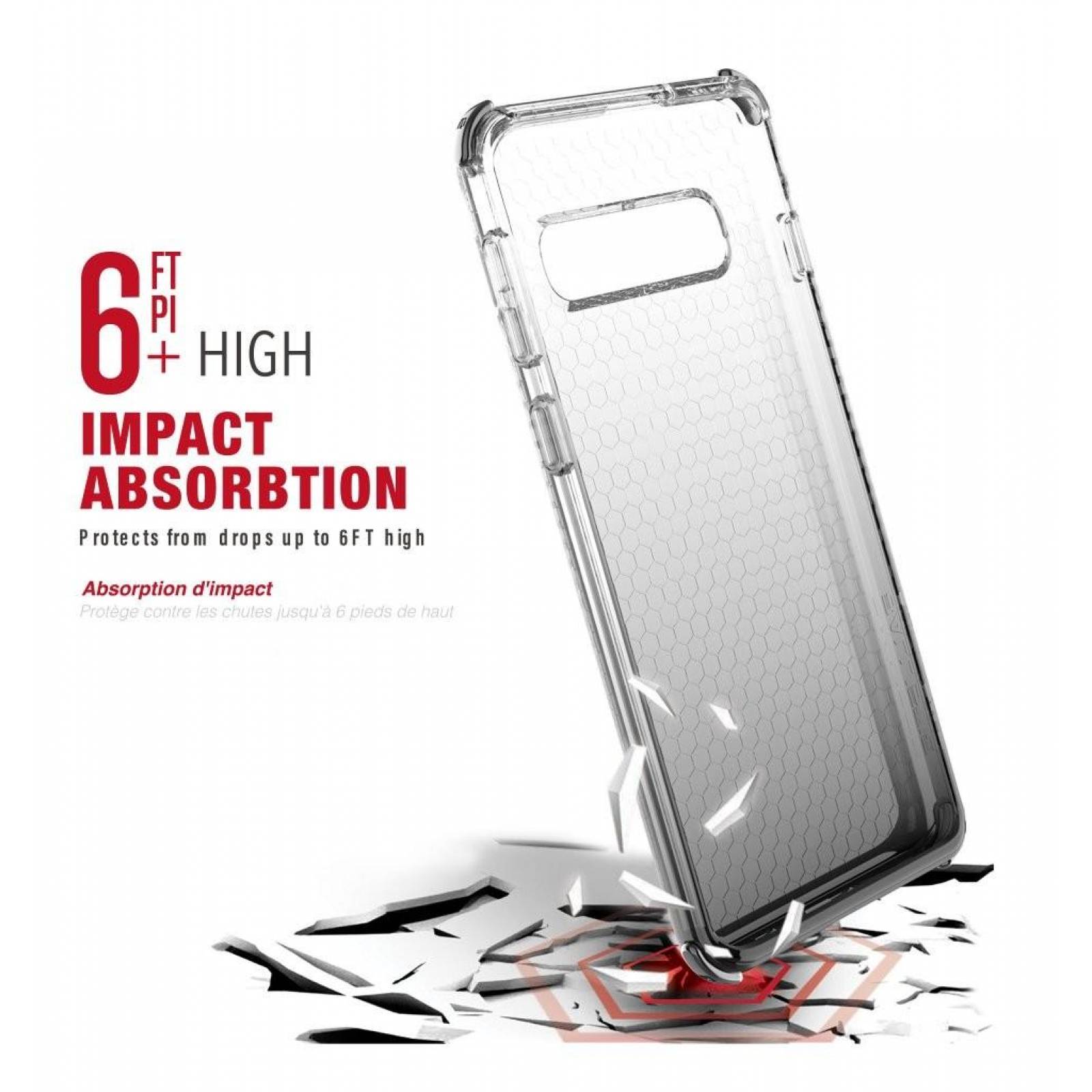 . Funda BALLISTIC Jewel Spark para Samsung S10 - Tra Humo protector uso rudo 