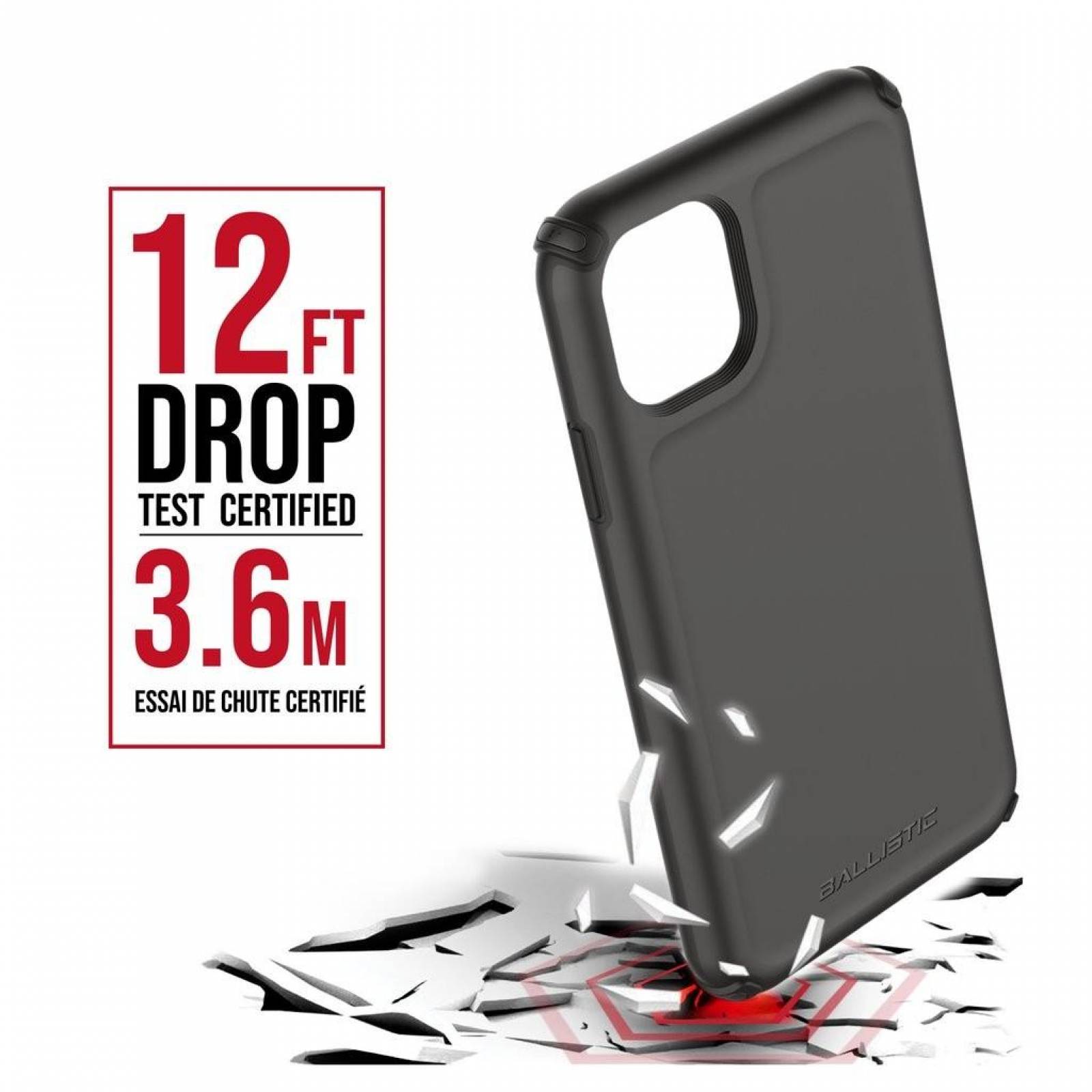Funda BALLISTIC Urbanite para iPhone 11 PRO MAX Negra 