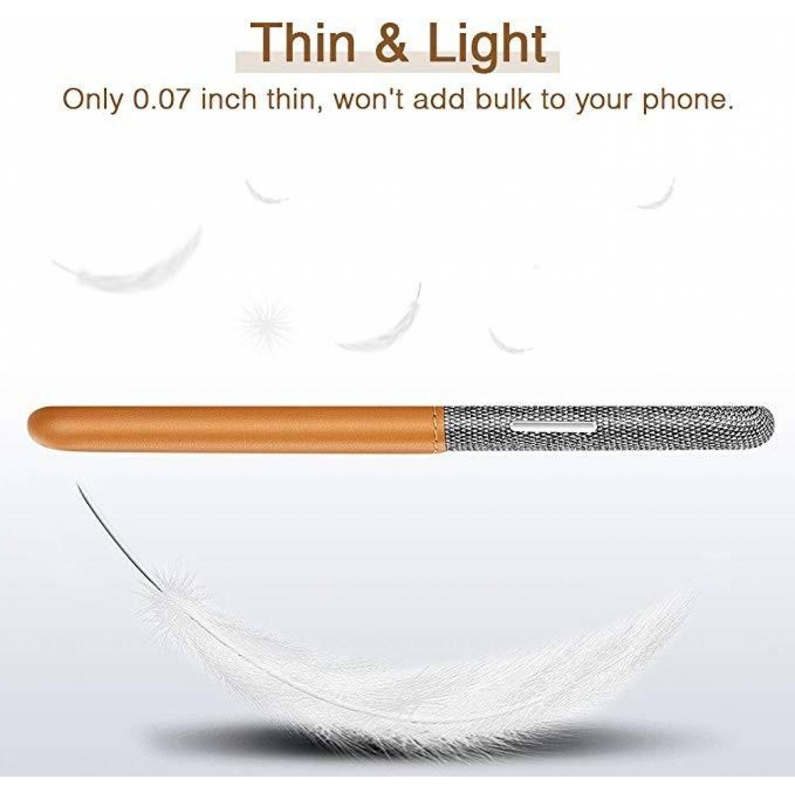 Funda ESR Metro Wallet para iPhone XS iPhone X Cafe Cartera 