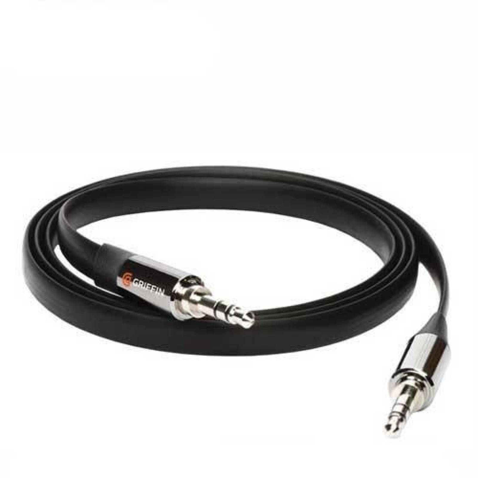 Cable de Audio GRIFFIN 3.5mm Macho-Macho Negro UNIVERSAL 90cm 