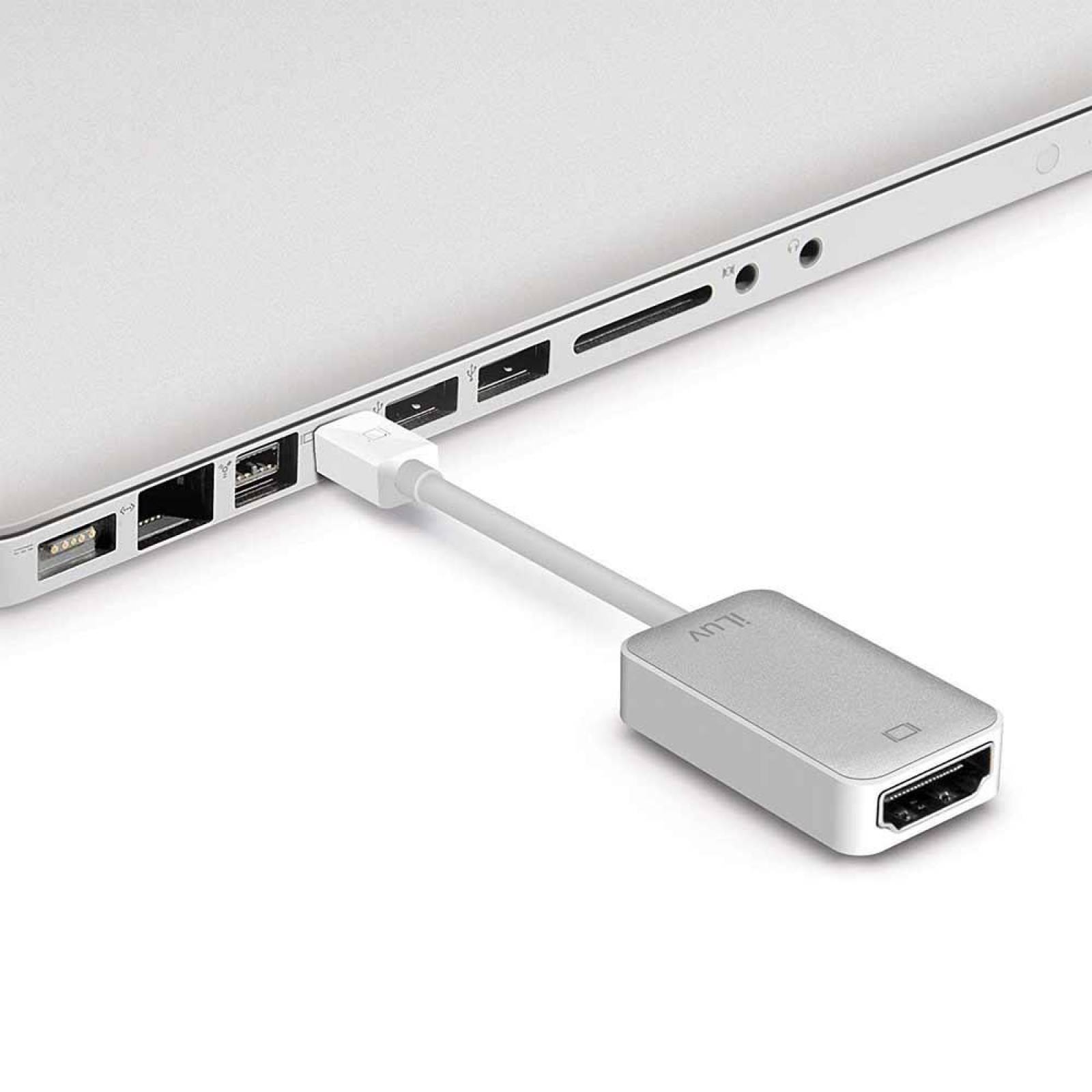 Cable adaptador de Mini Display Port Thunderbolt a HDMI 