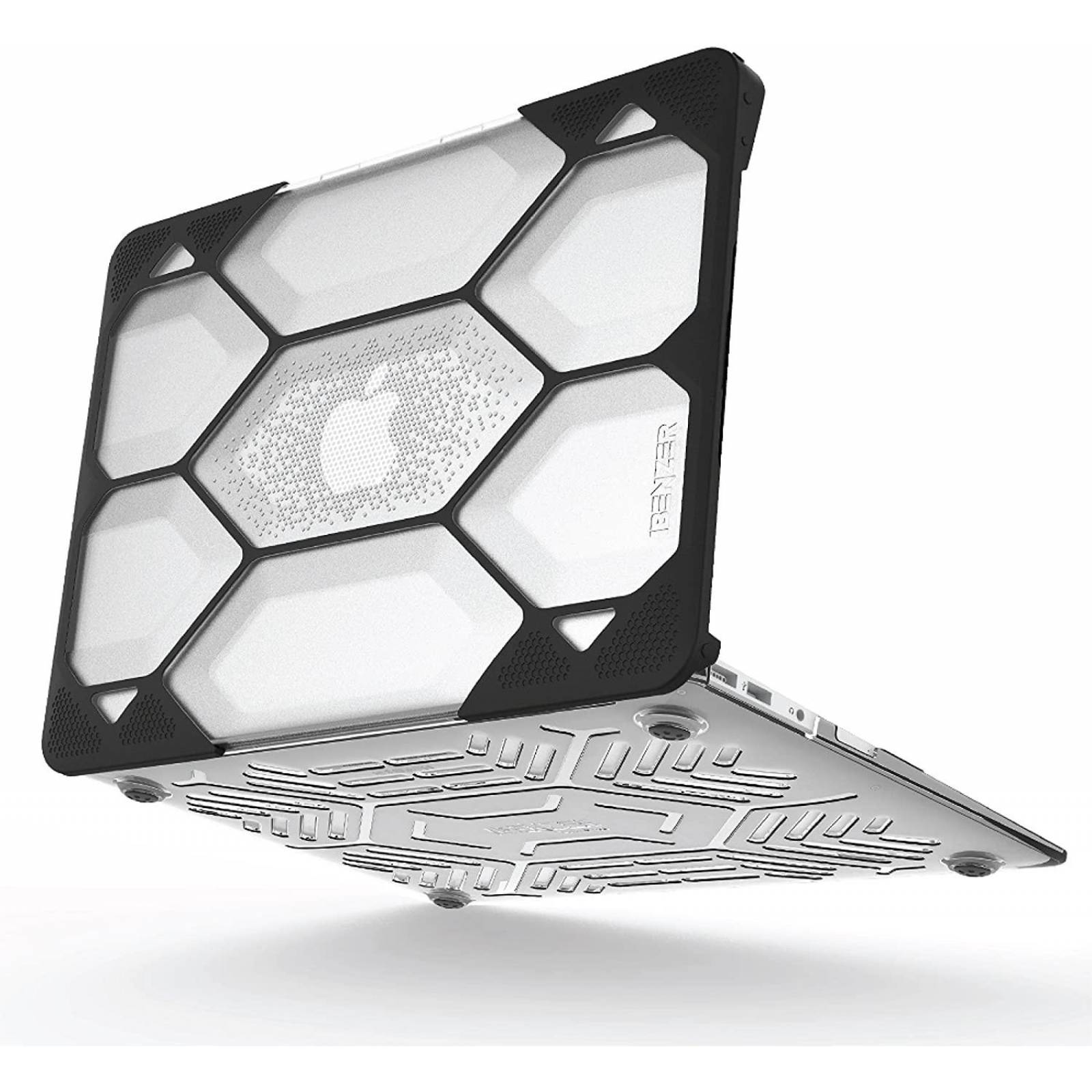 Funda IBENZER HexPact MacBook Air 11 Transp Negro 
