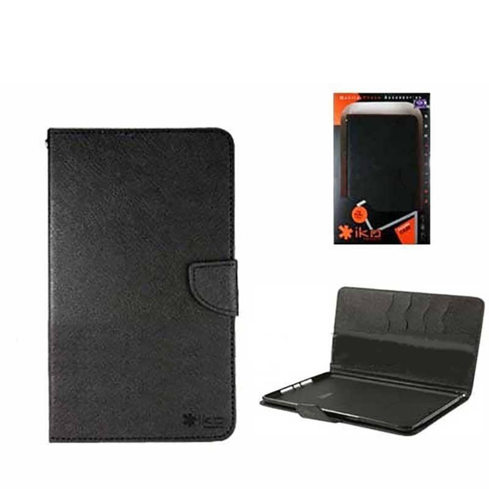 . Funda IKO para Samsung Note 3 Wallet Negro/Negro 