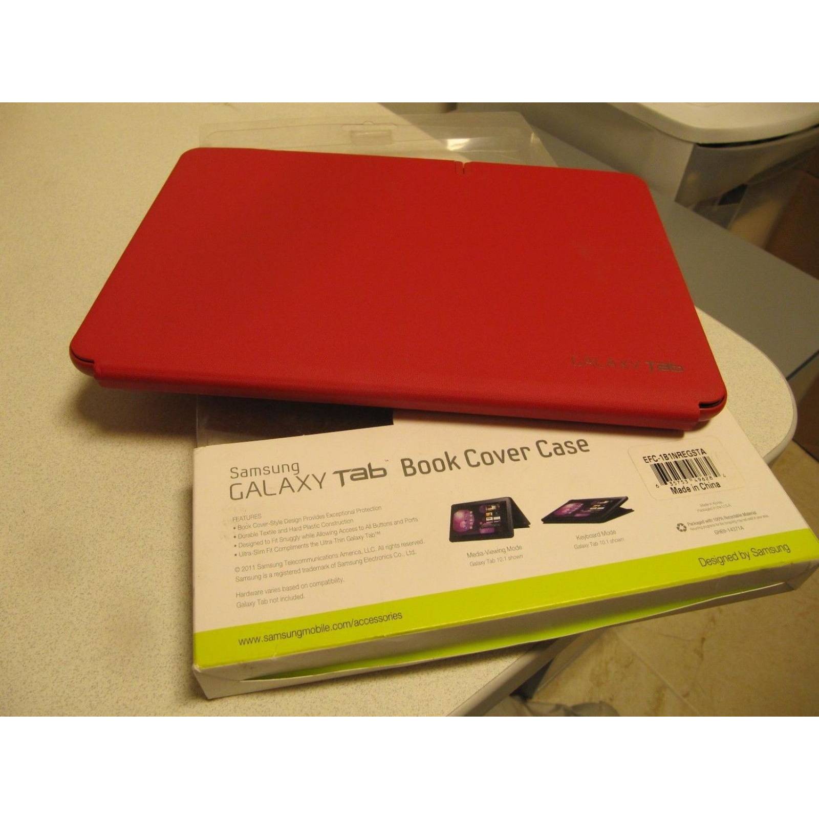 . Funda SAMSUNG Galaxy Tab 10.1 color Rojo