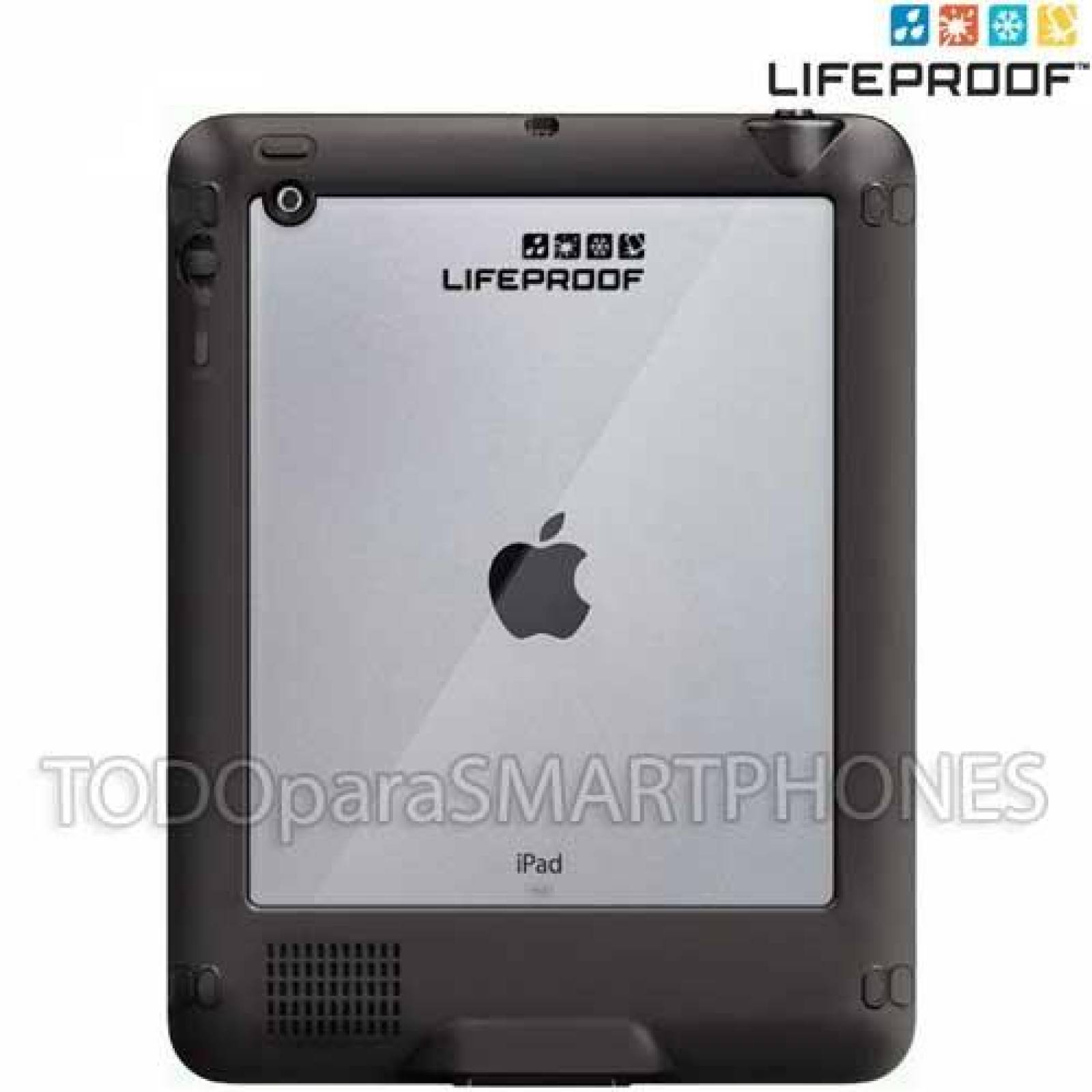 . Funda Lifeproof Nuud iPad 2 3 4 color Negro 