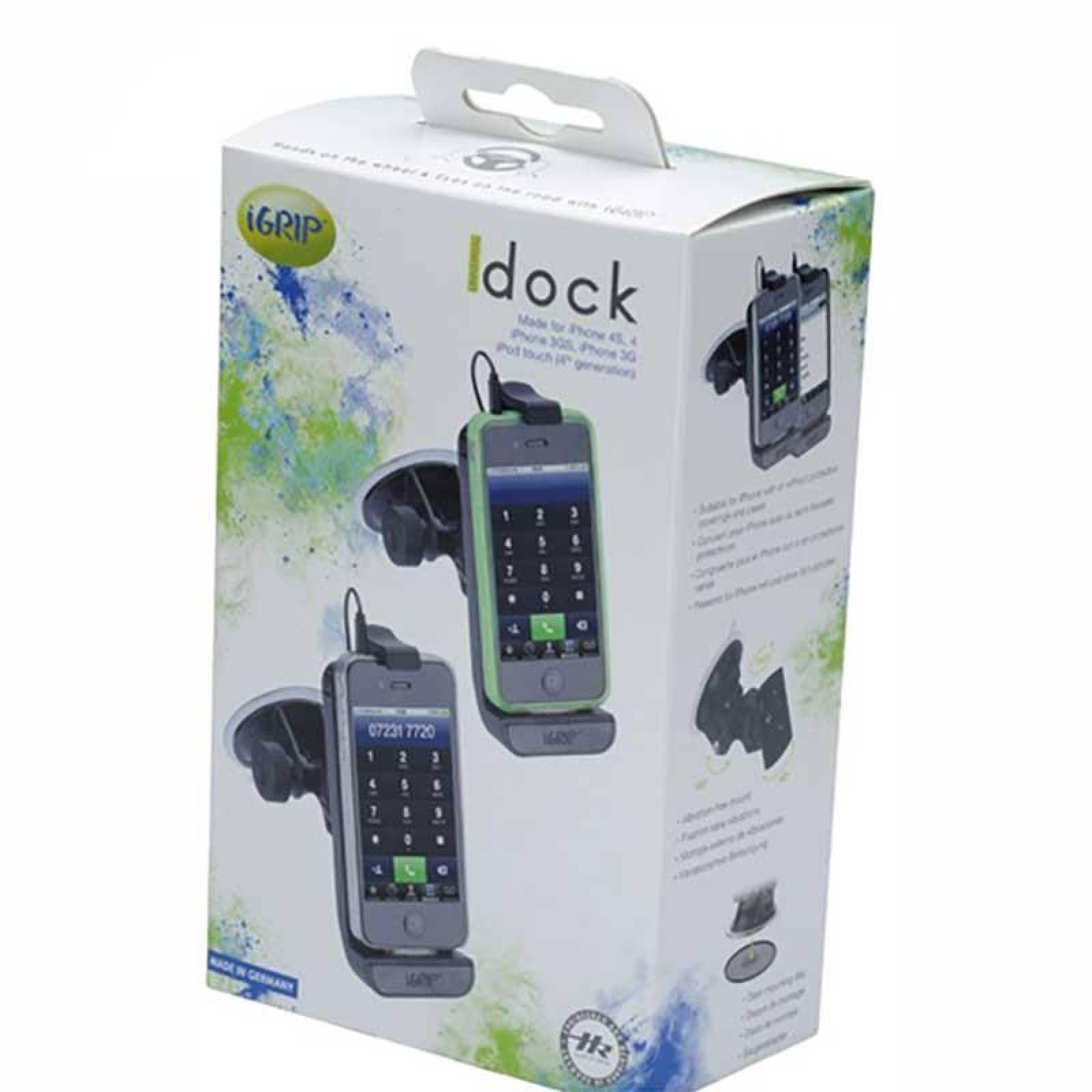 Soporte iGrip Dock iPhone 4S / 4 / 3GS / 3G / iPod 4G Touch 