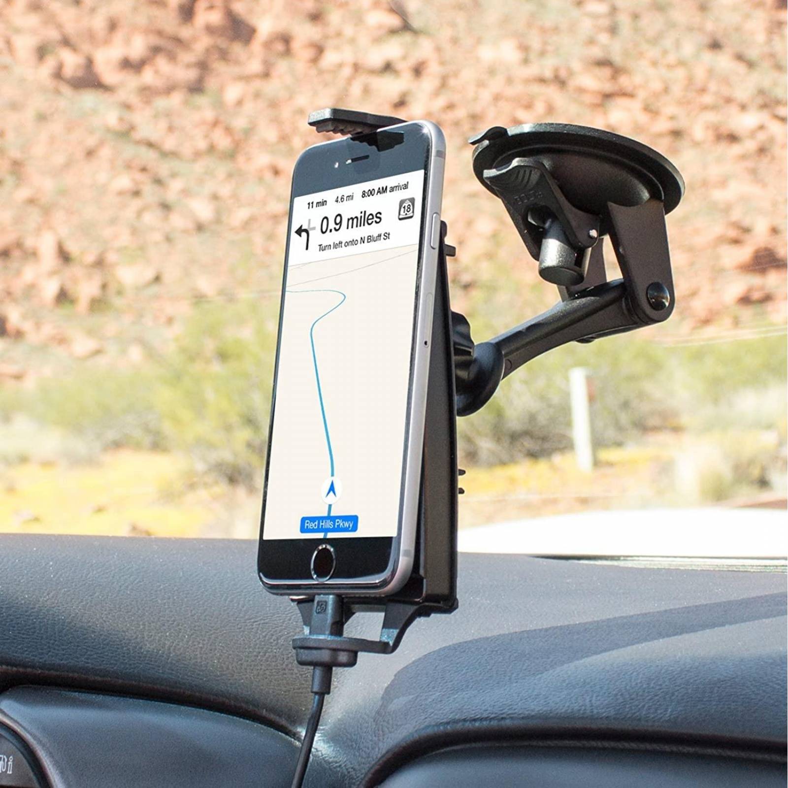 Soporte iBOLT iPro2 con cargador iPhone Lightning 