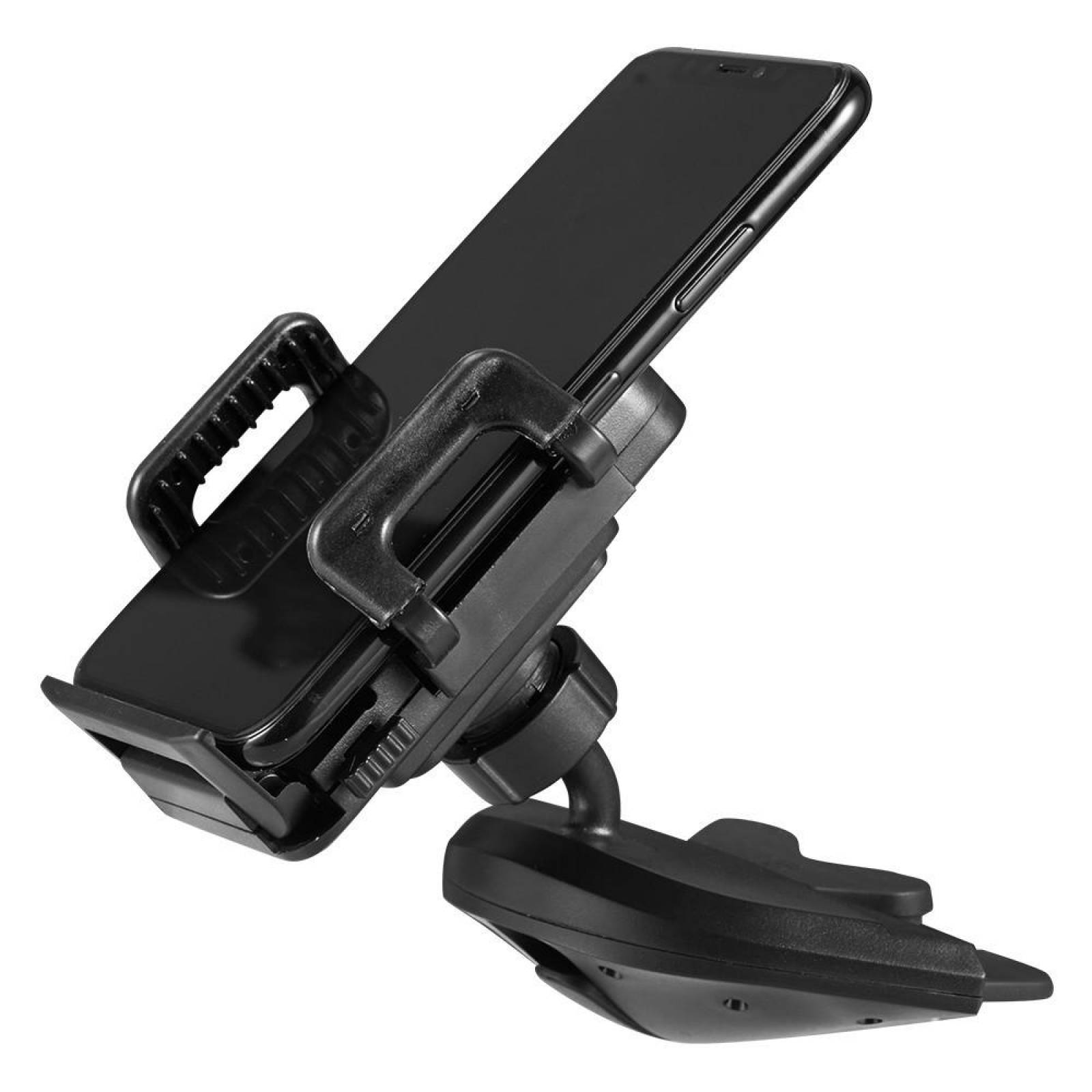 Soporte Universal para Auto ranura CD - negro