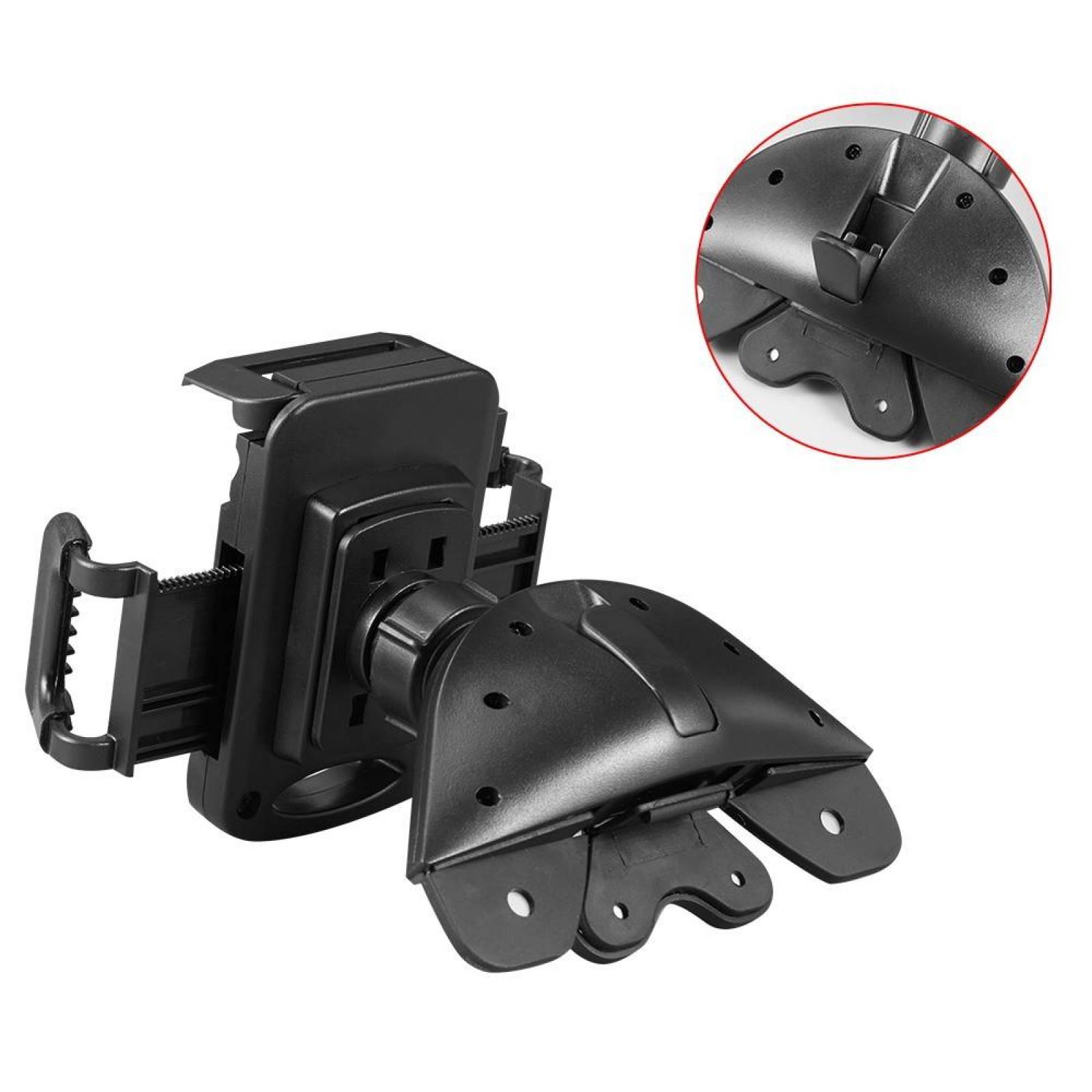 Soporte Universal para Auto ranura CD - negro