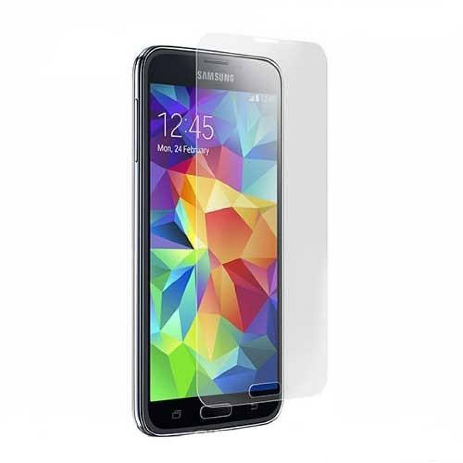Mica Vidrio PUREGEAR para Samsung S5 Protectora de pantalla Transparente 