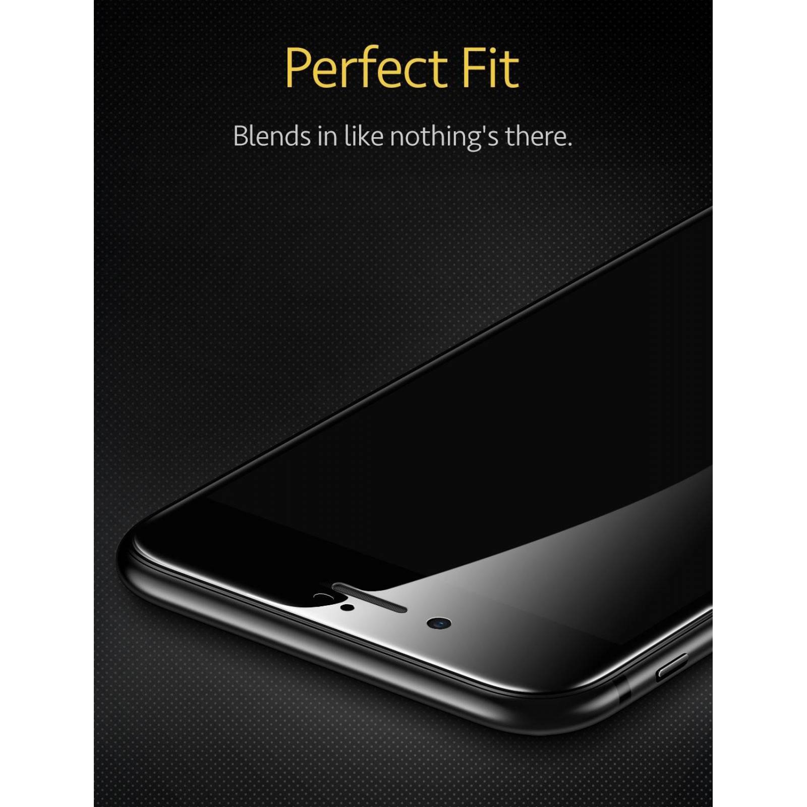 Mica Vidrio ESR Full 3D borde Negro para iPhone 8 PLUS y 7 PLUS Protectora de pantalla 