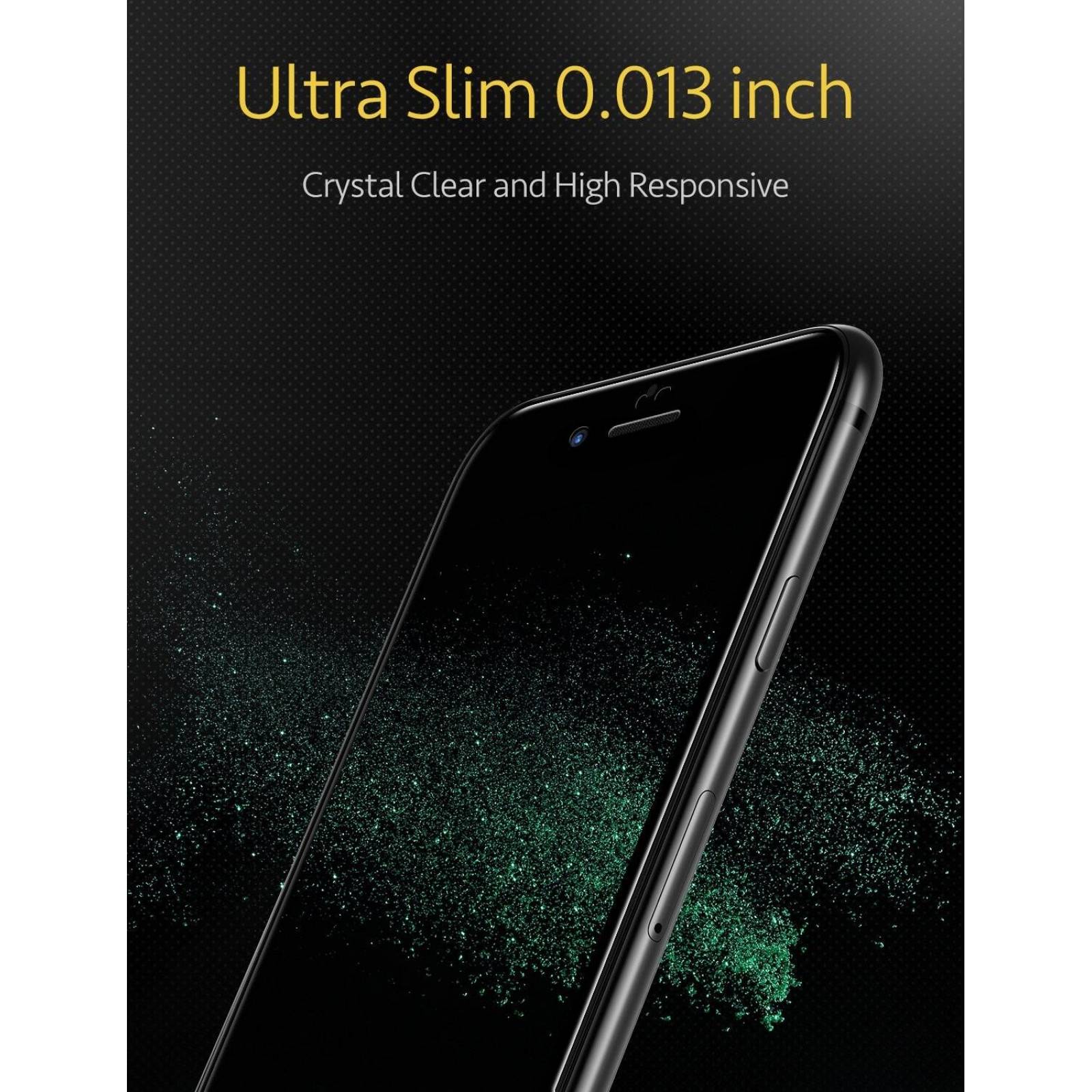 Mica Vidrio ESR Full 3D borde Negro para iPhone 8 PLUS y 7 PLUS Protectora de pantalla 