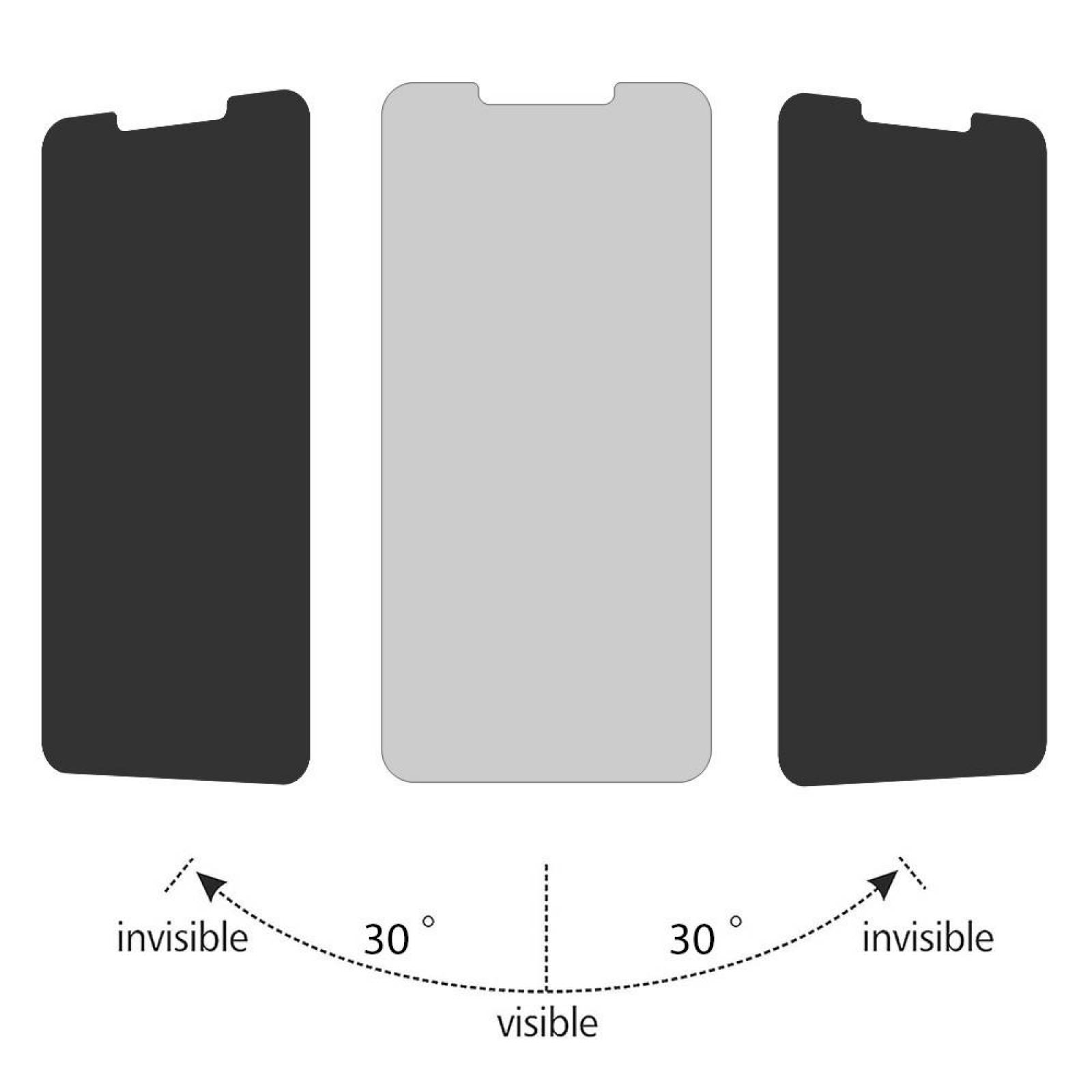 Mica Vidrio Privacidad DW iPhone 11 iPhone XR Protectora de pantalla 