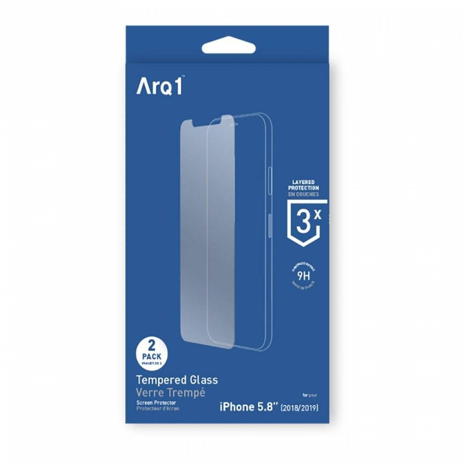 3X Protector De Pantalla Cristal Vidrio Templado Para iPhone 11 Pro Max /  Xs Max 