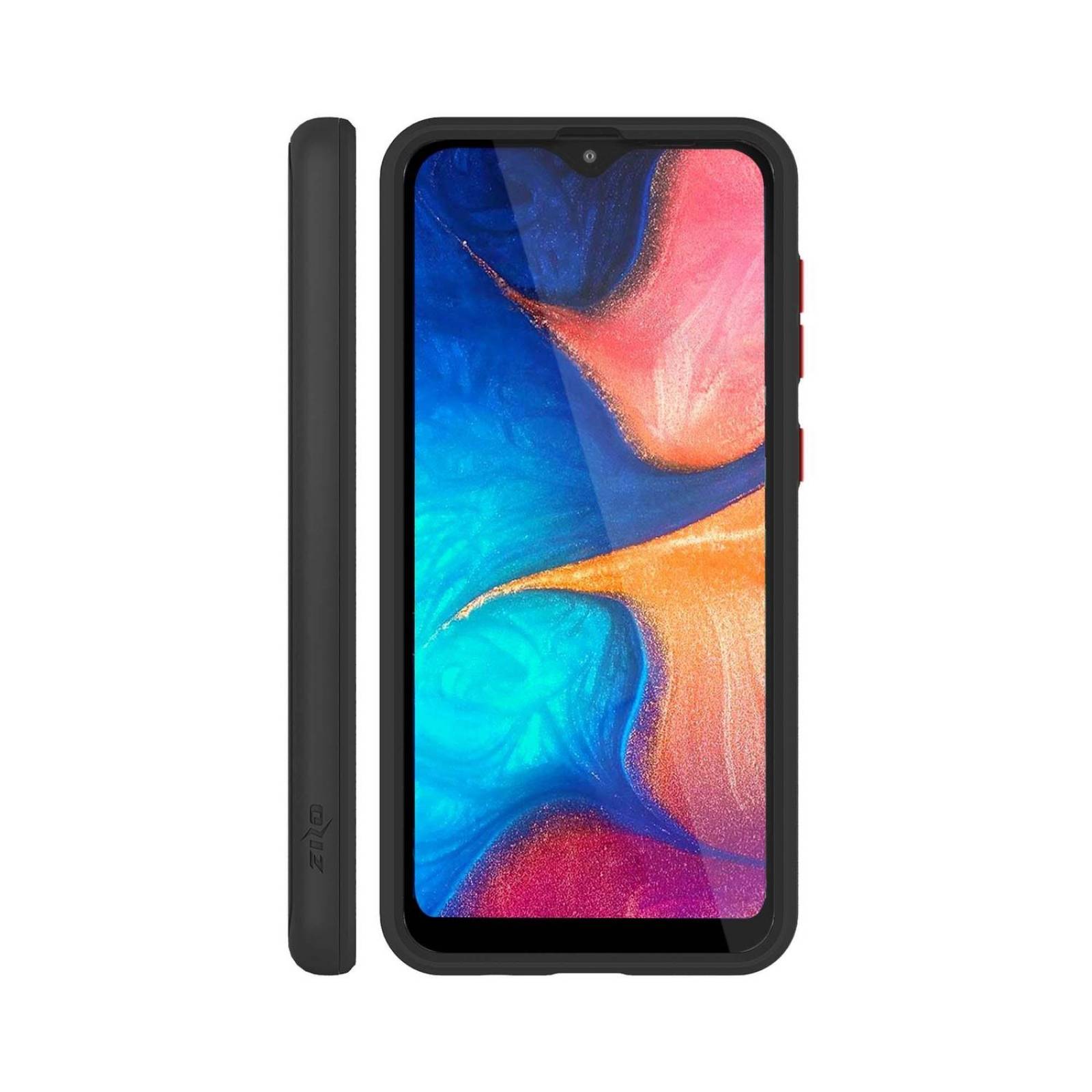 . Funda ZIZO Division para Samsung A50 A30 A20 Negra 