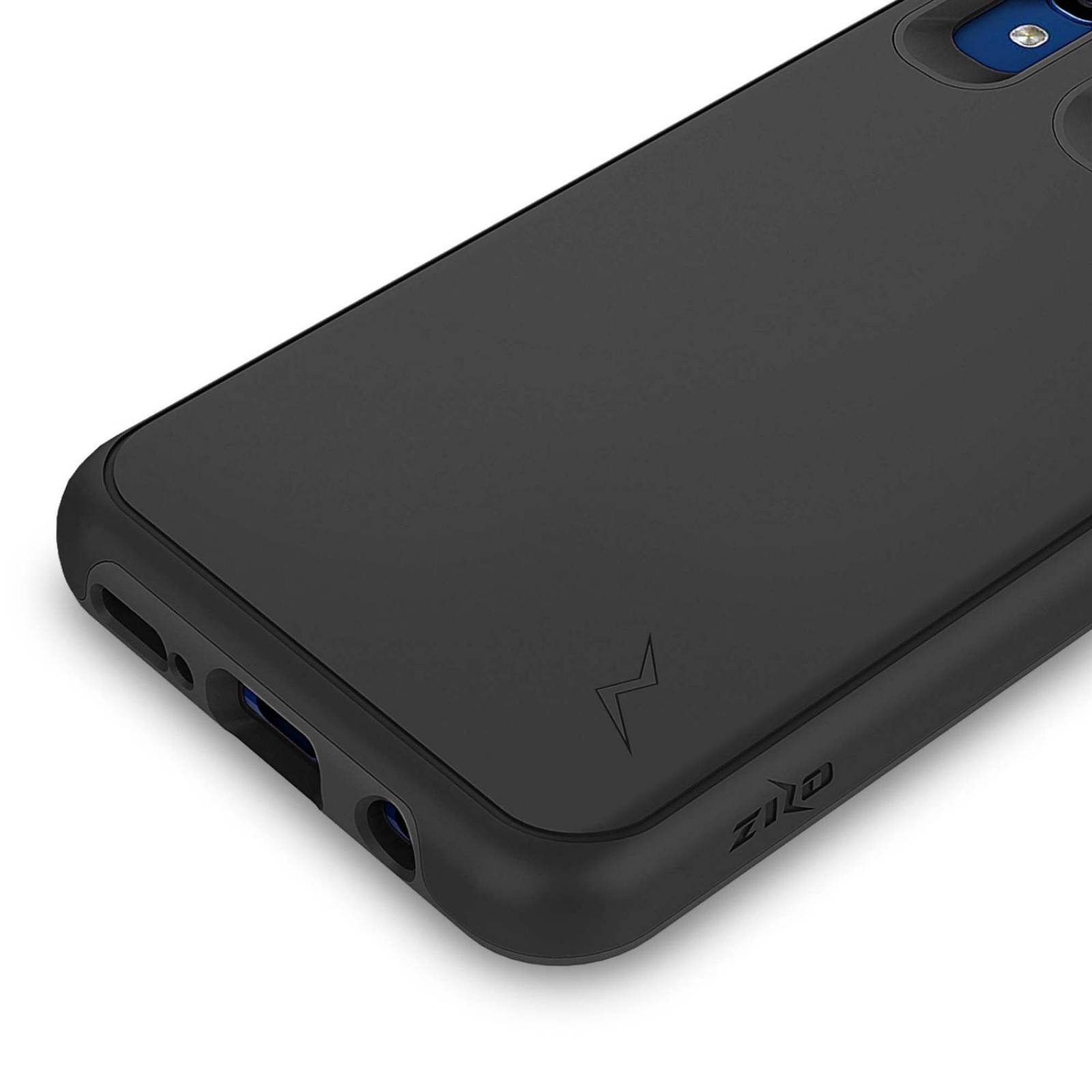 . Funda ZIZO Division para Samsung A50 A30 A20 Negra 
