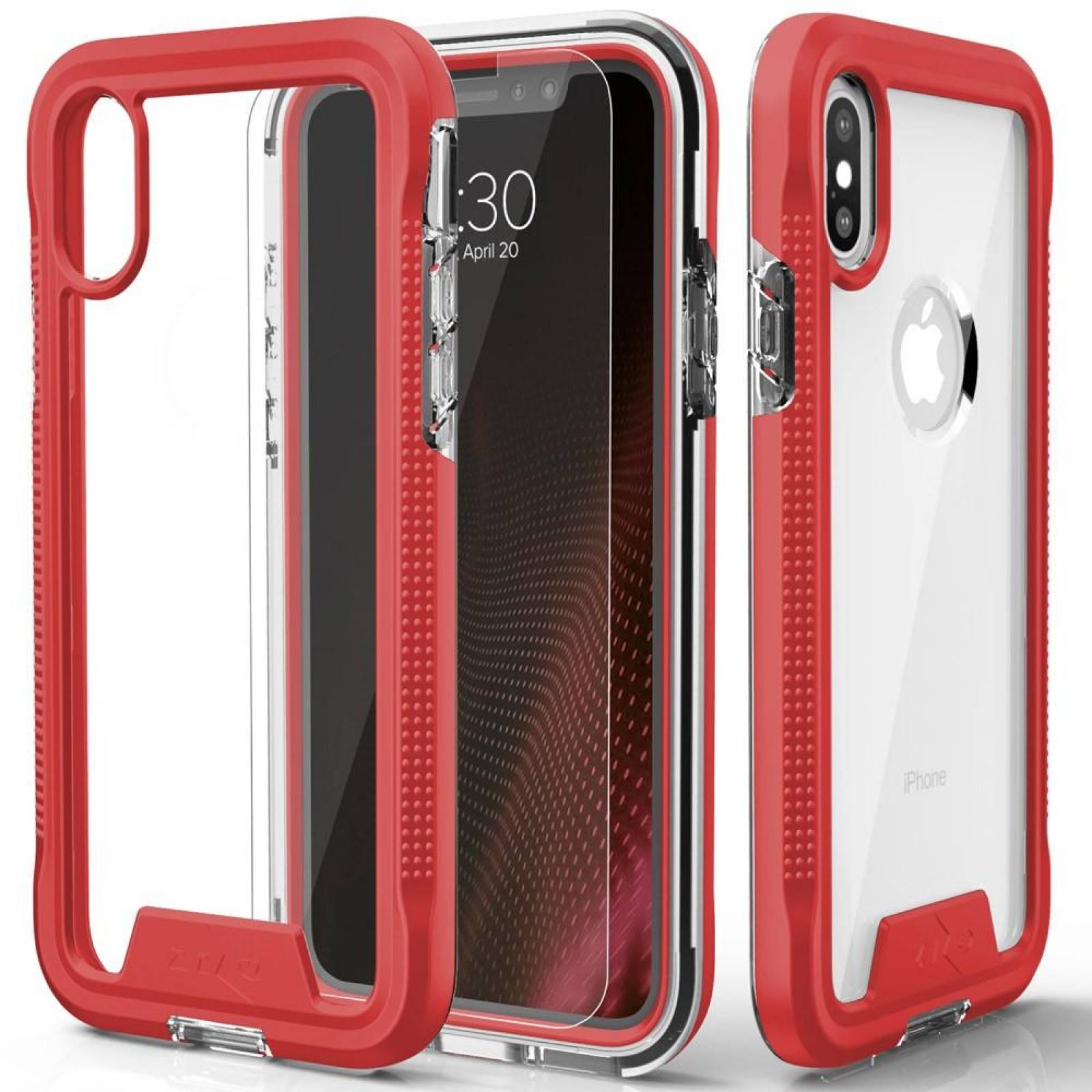 Funda ZIZO Ion para iPhone 11 Pro Max con mica cristal