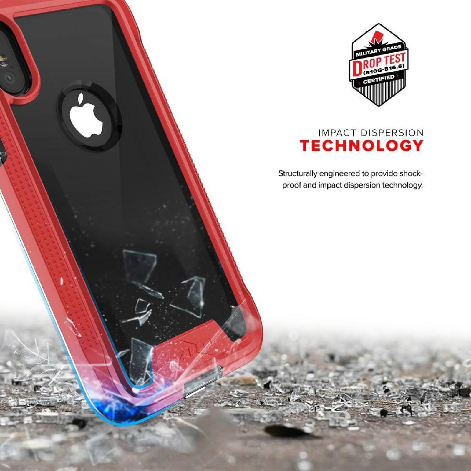 Funda ZIZO Ion para iPhone 11 Pro Max con mica cristal
