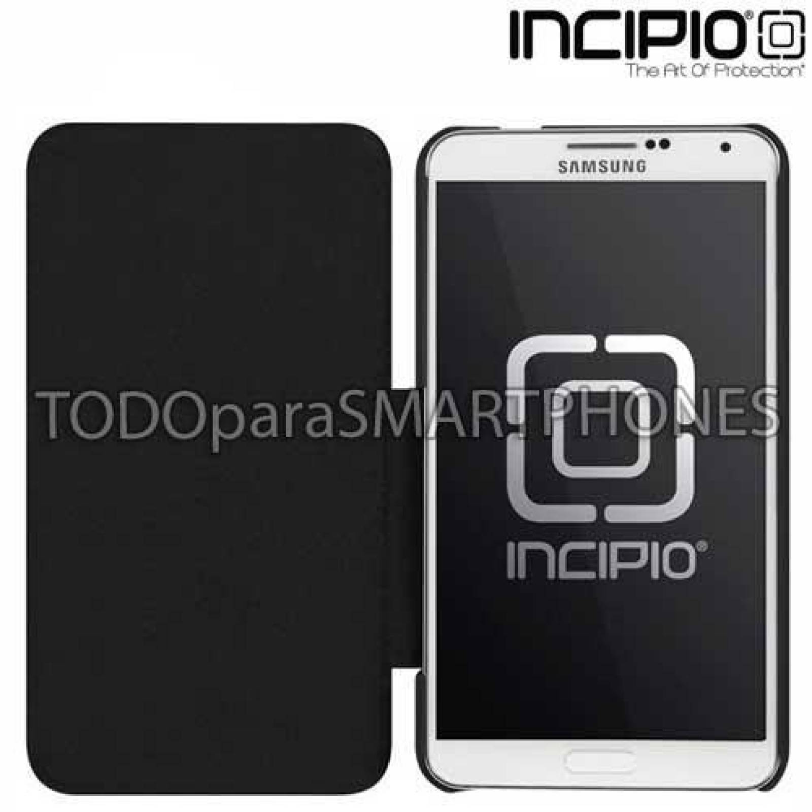 Funda INCIPIO PlexFolio para Samsung Note 3 Negra 