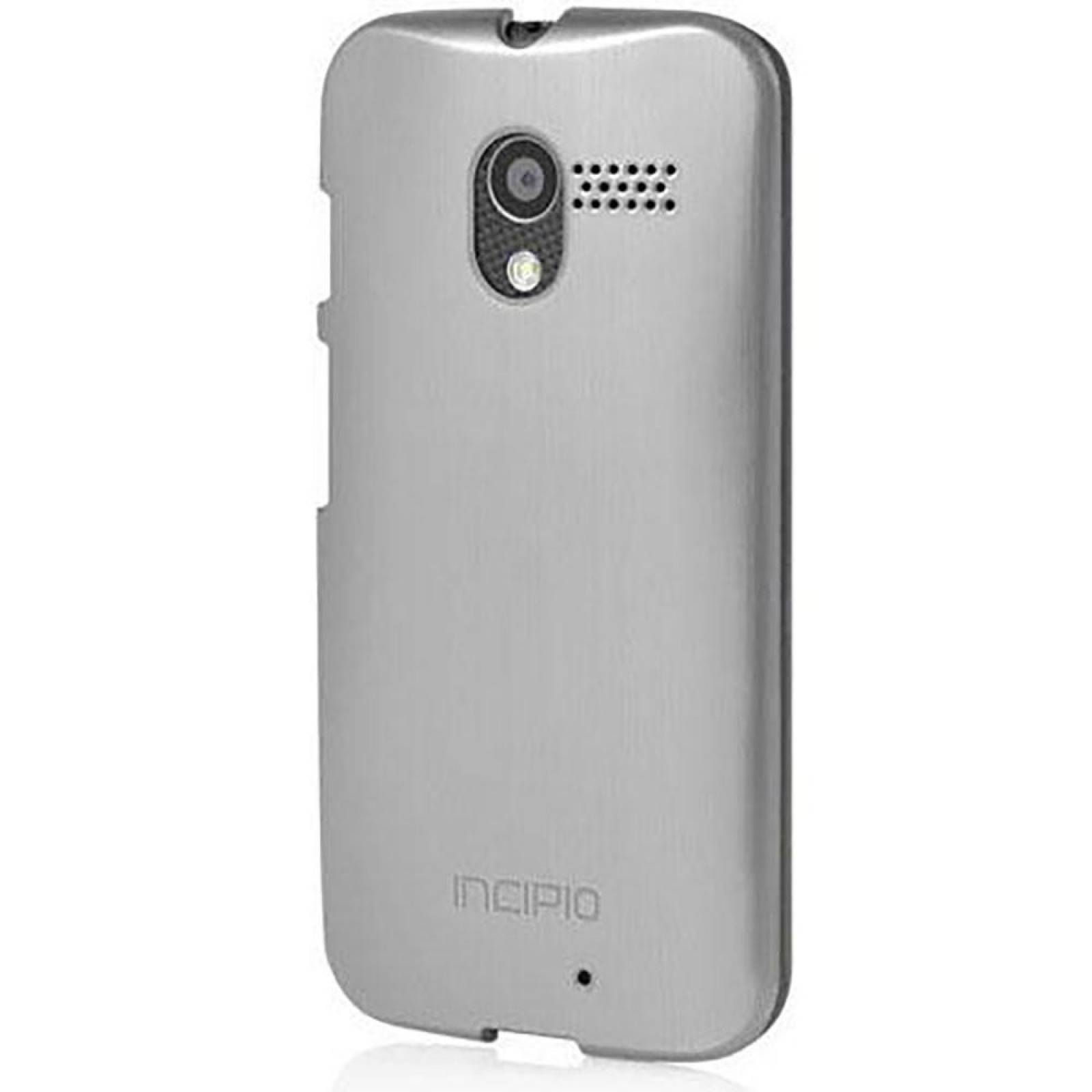 Funda Incipio Feather shine para MOTO X - Plata 