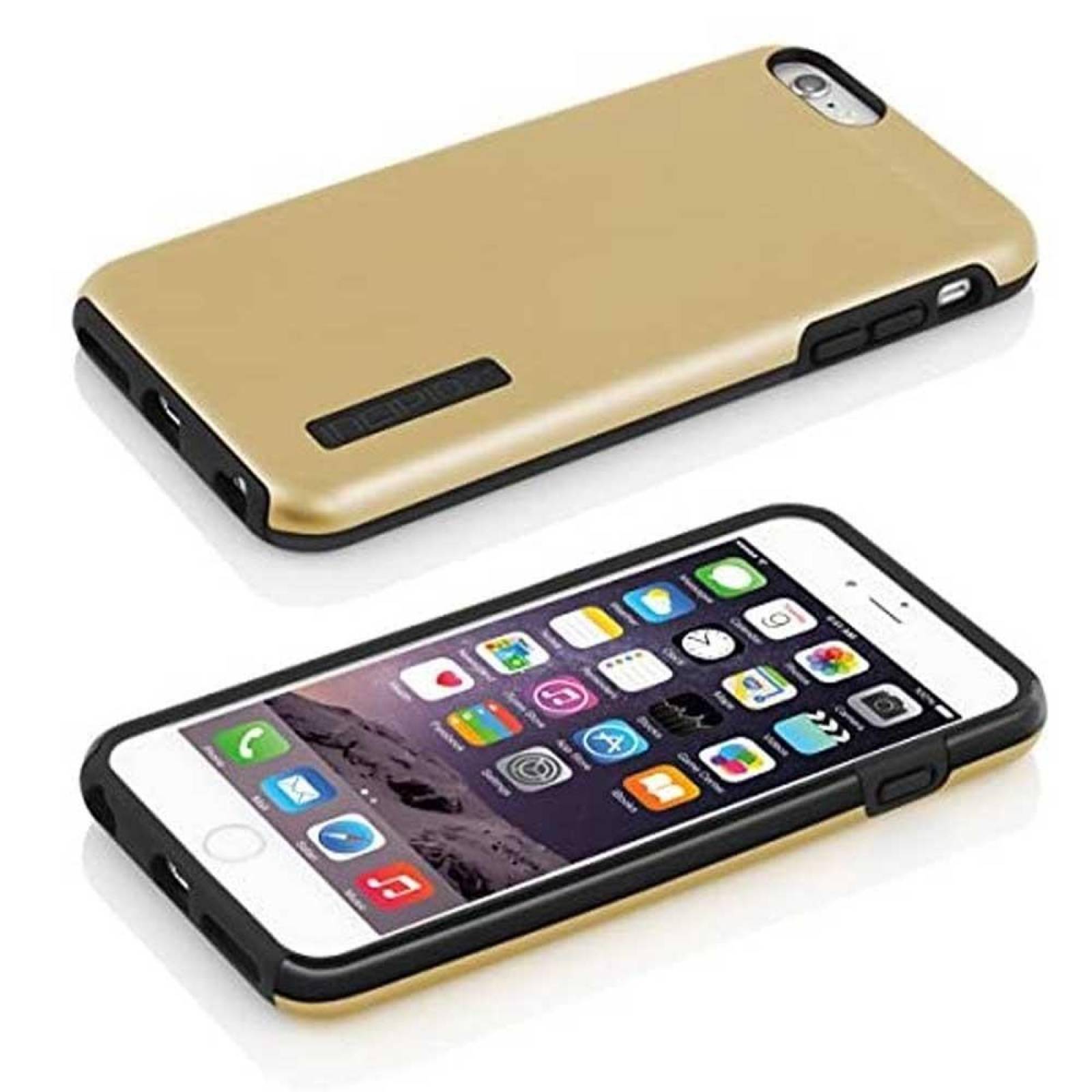 Funda INCIPIO DualPro Shine para iPhone 6 y 6s Dorado Negro 