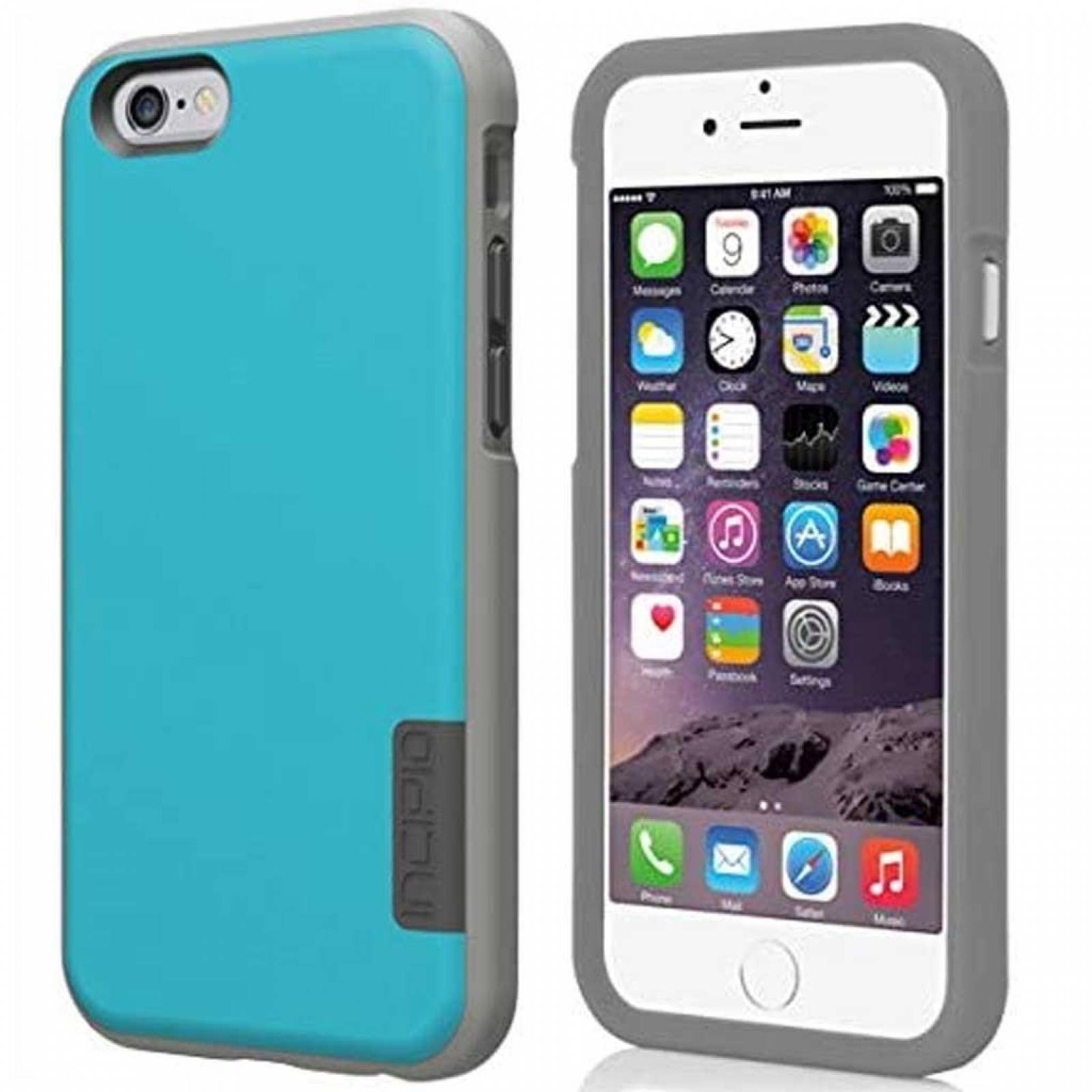 Funda INCIPIO Phenom para iPhone 6 y 6s Azul Gris 