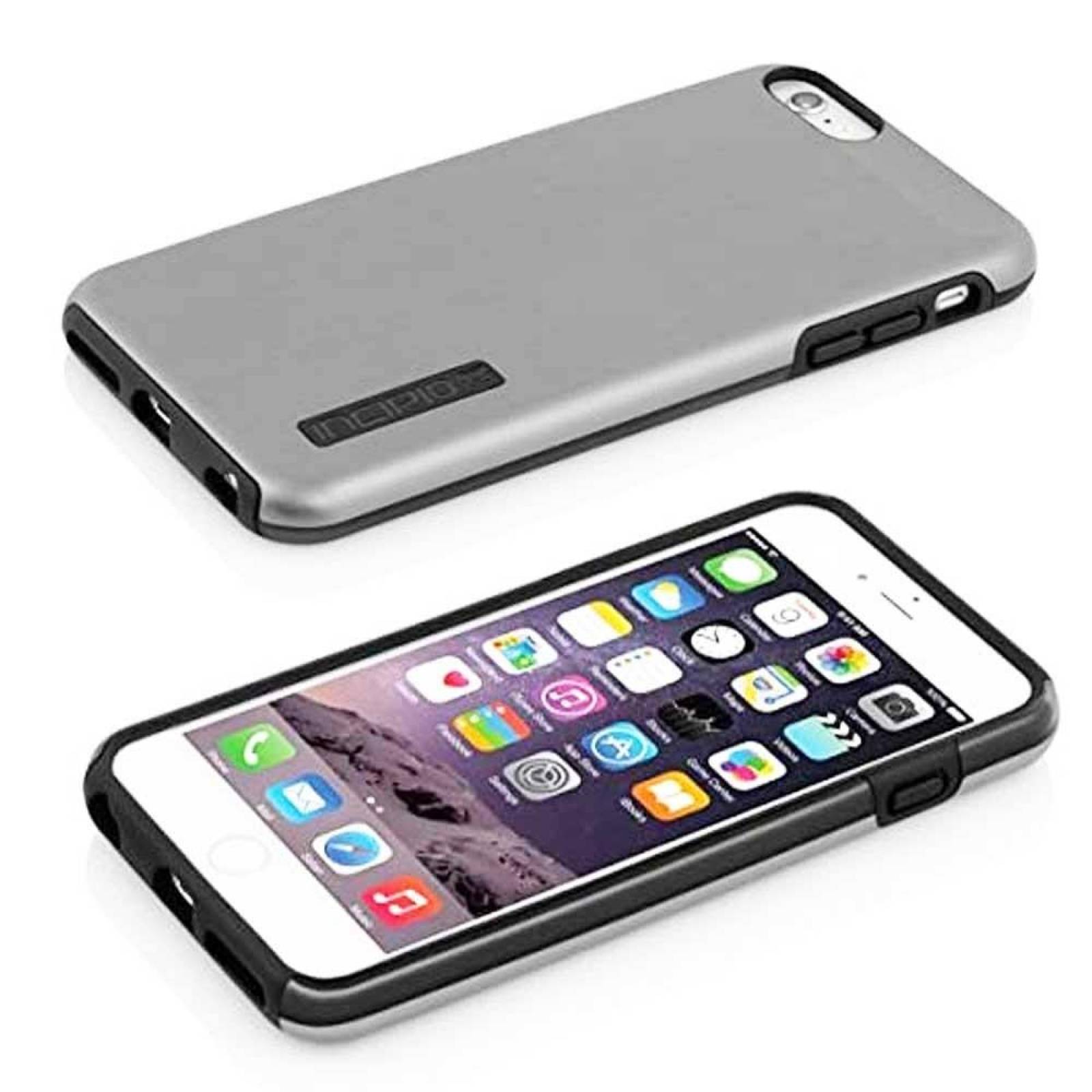 Funda INCIPIO DualPro Shine para iPhone 6 y 6s Gris Negro