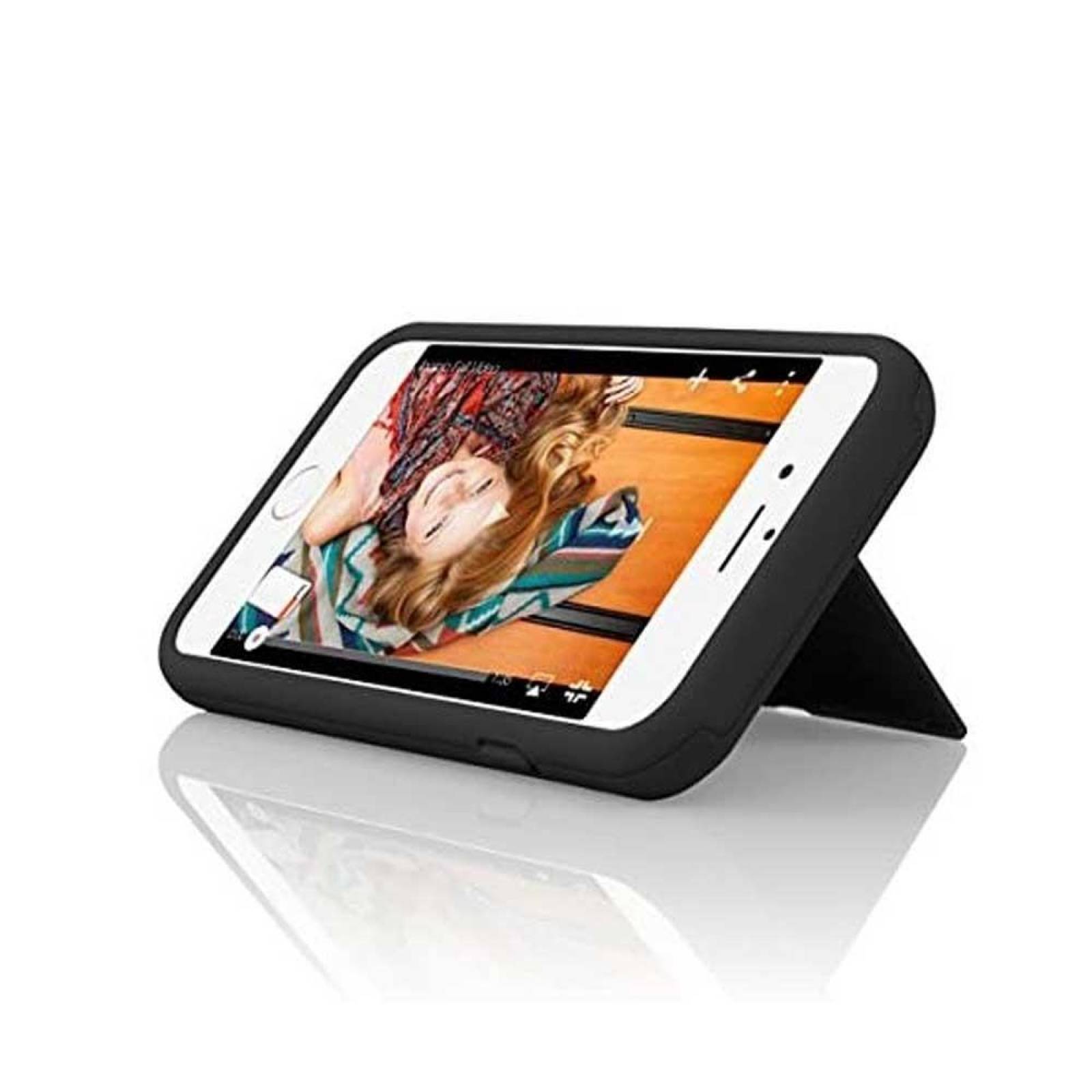 Funda INCIPIO Stowaway para iPhone 6 y 6s cartera negra 