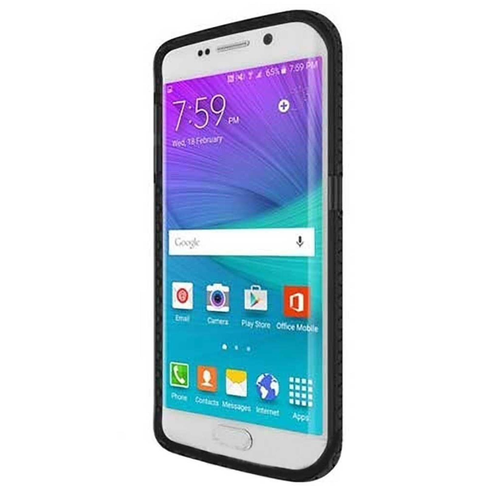 Funda INCIPIO Octane para Samsung S6 Edge PLUS Frost Negra