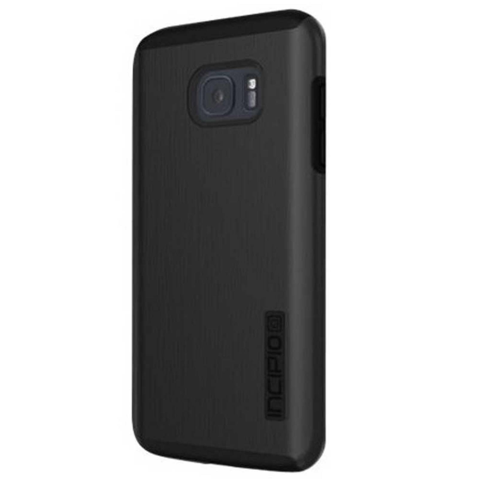 Funda INCIPIO DualPro Shine para Samsung S7 Edge Negra Aluminio 