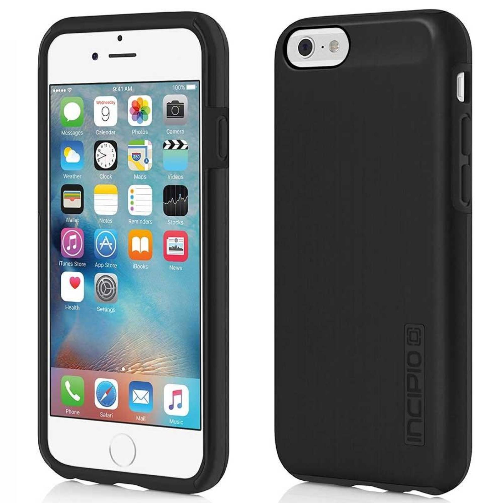 Funda INCIPIO DualPro Shine para iPhone 6 y 6s Negra 