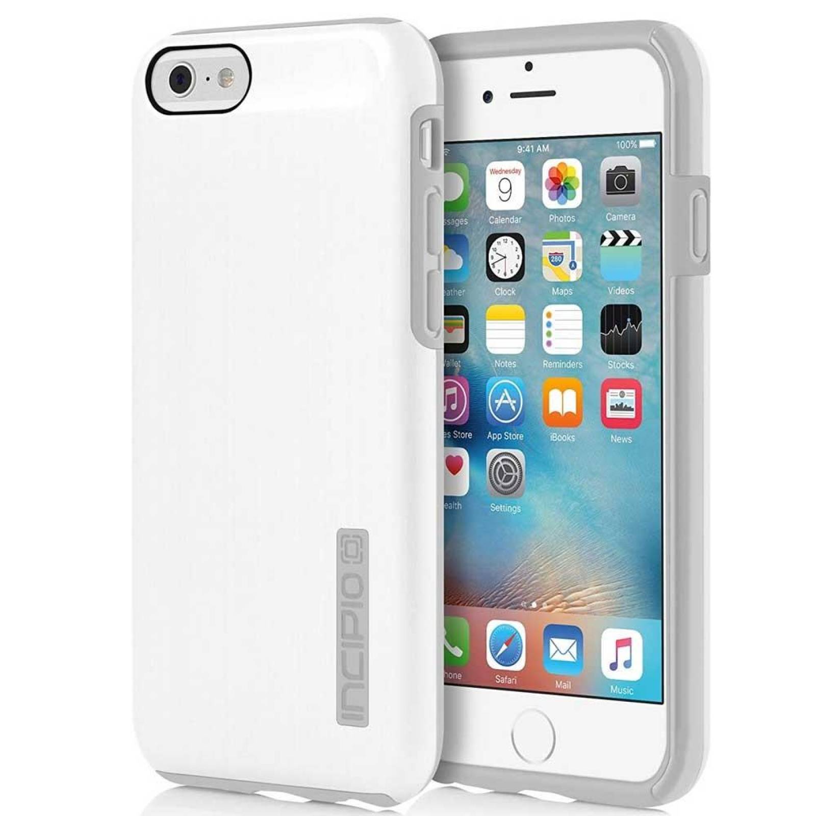 Funda INCIPIO DualPro Shine para iPhone 6 y 6s BLANCA 