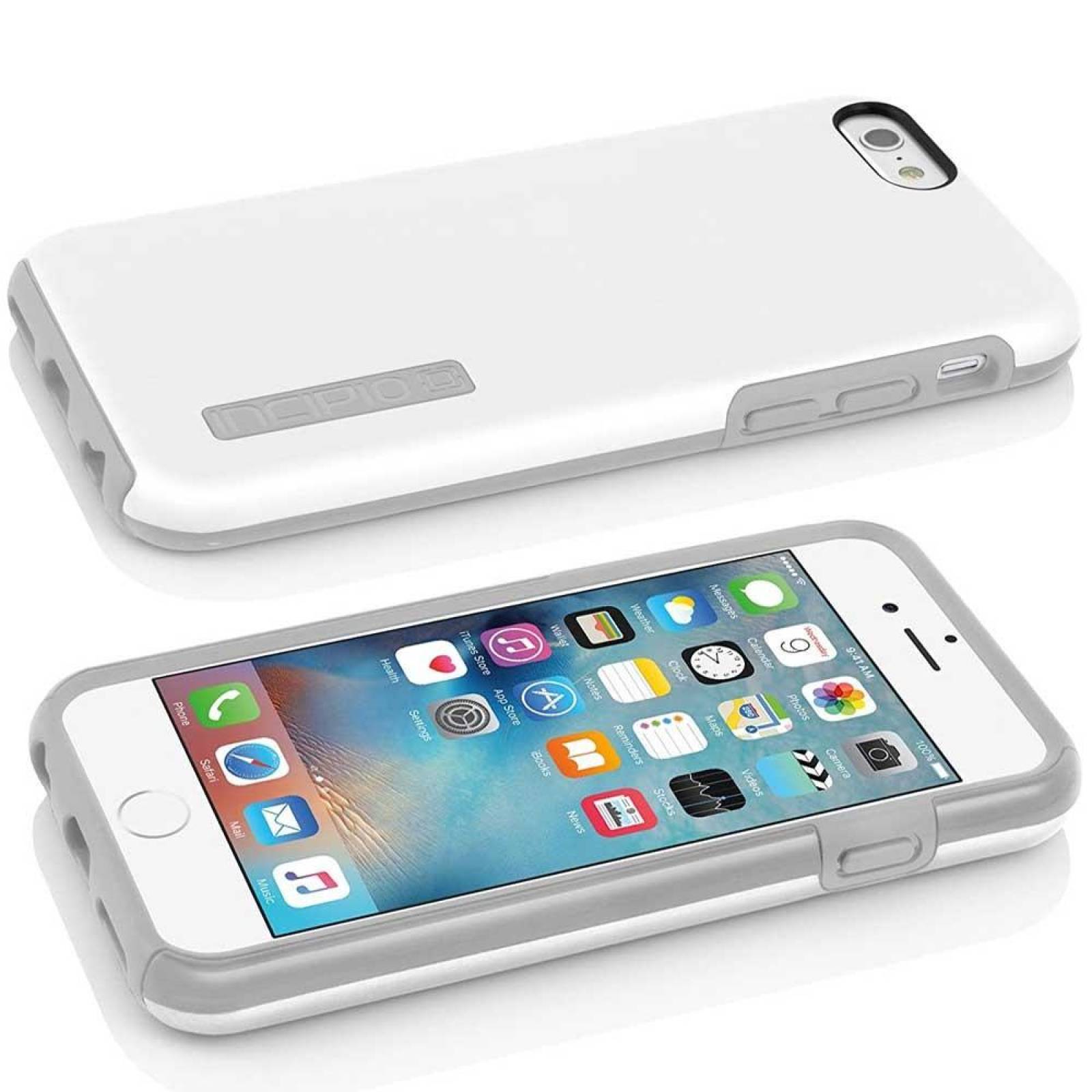 Funda INCIPIO DualPro Shine para iPhone 6 y 6s BLANCA 