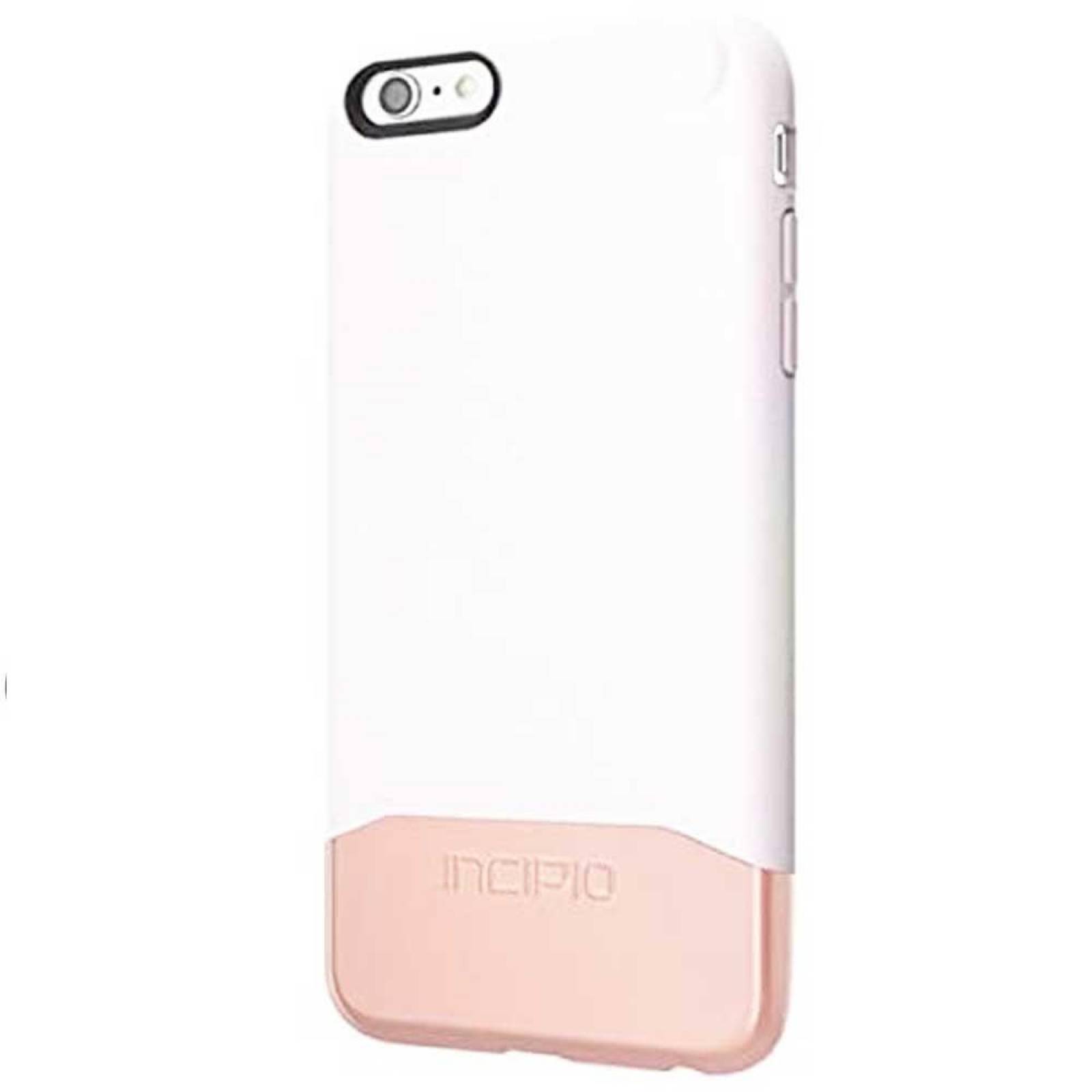 Funda INCIPIO Edge Chrome para iPhone 6 PLUS Blanca Oro 