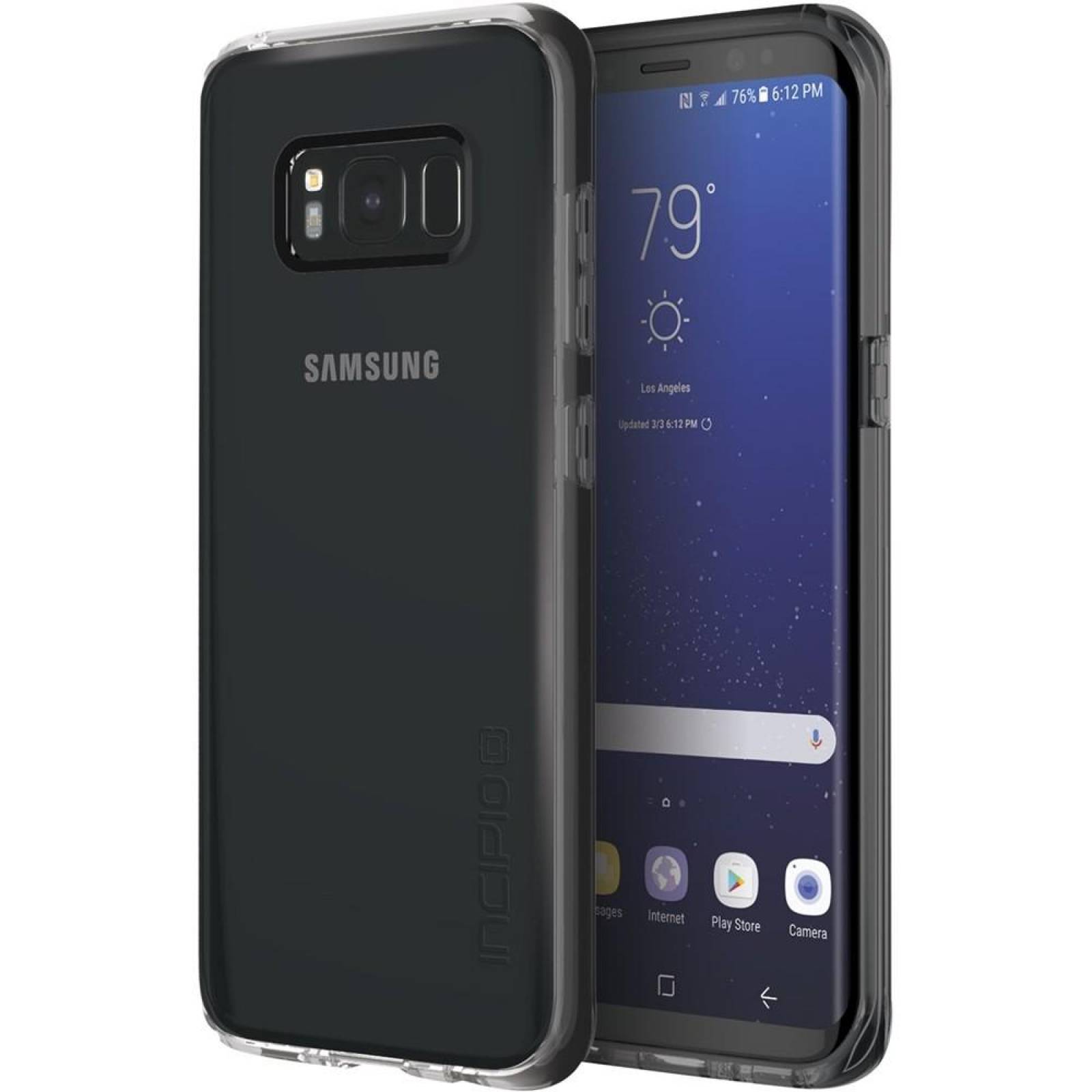 Funda INCIPIO Octane Pure para Samsung S8 Transparente claro 