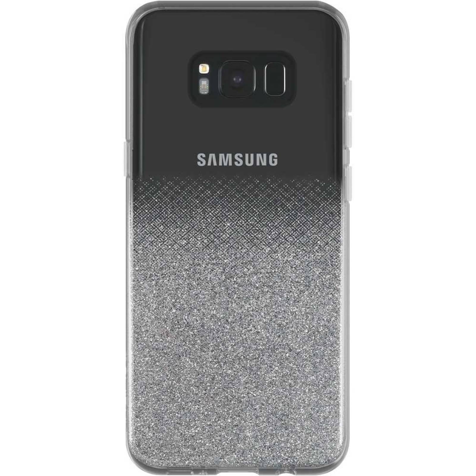 Funda INCIPIO Design para Samsung S8 PLUS Plata Sparkler 