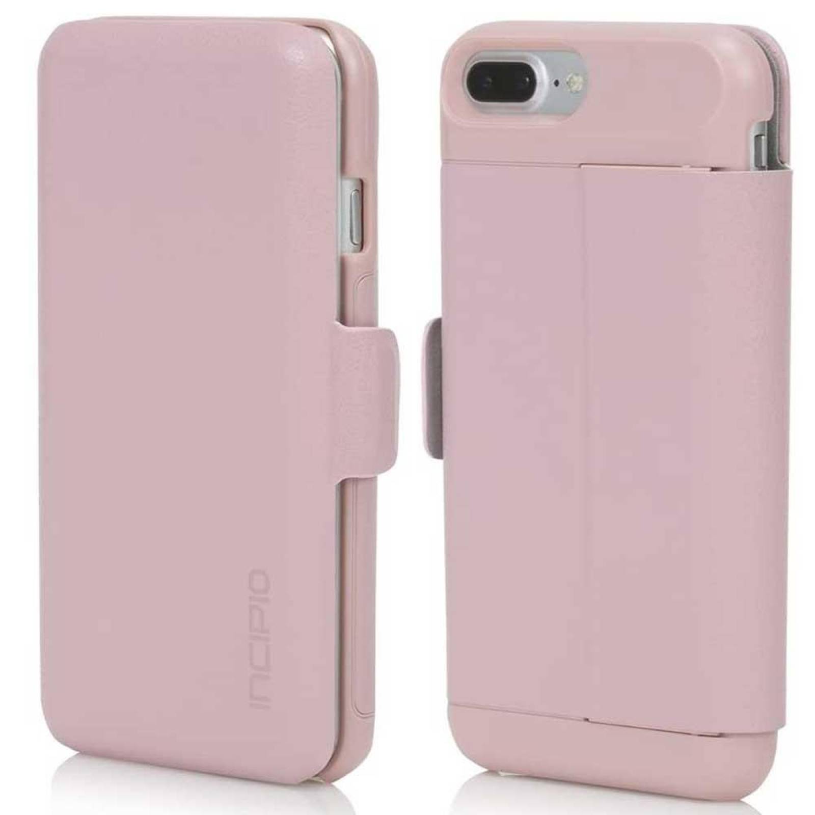 Funda INCIPIO Wallet Folio para iPhone 7 PLUS 8 PLUS Rosa