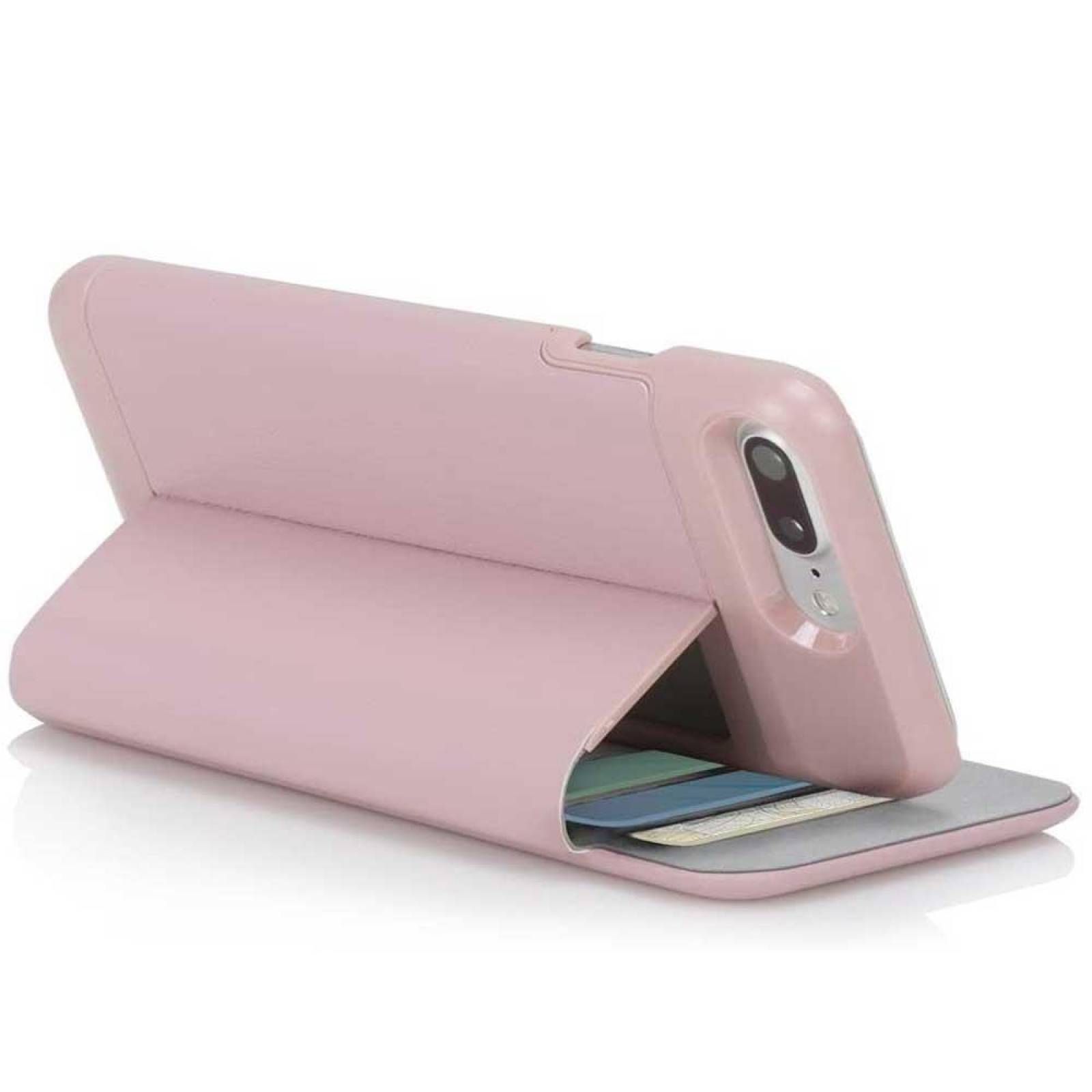 Funda INCIPIO Wallet Folio para iPhone 7 PLUS 8 PLUS Rosa