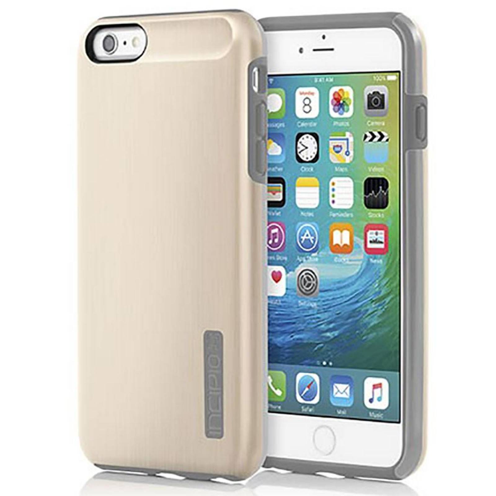 Funda INCIPIO DualPro Shine para iPhone 6 PLUS Champagne