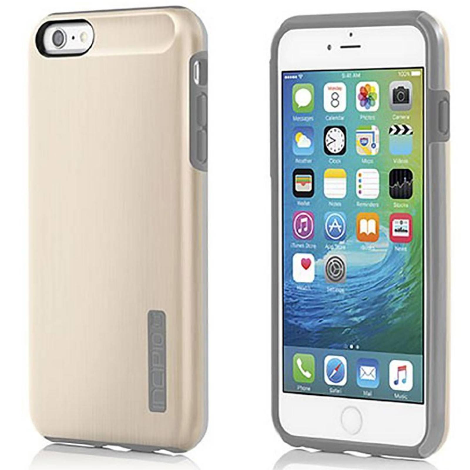 Funda INCIPIO DualPro Shine para iPhone 6 PLUS Champagne