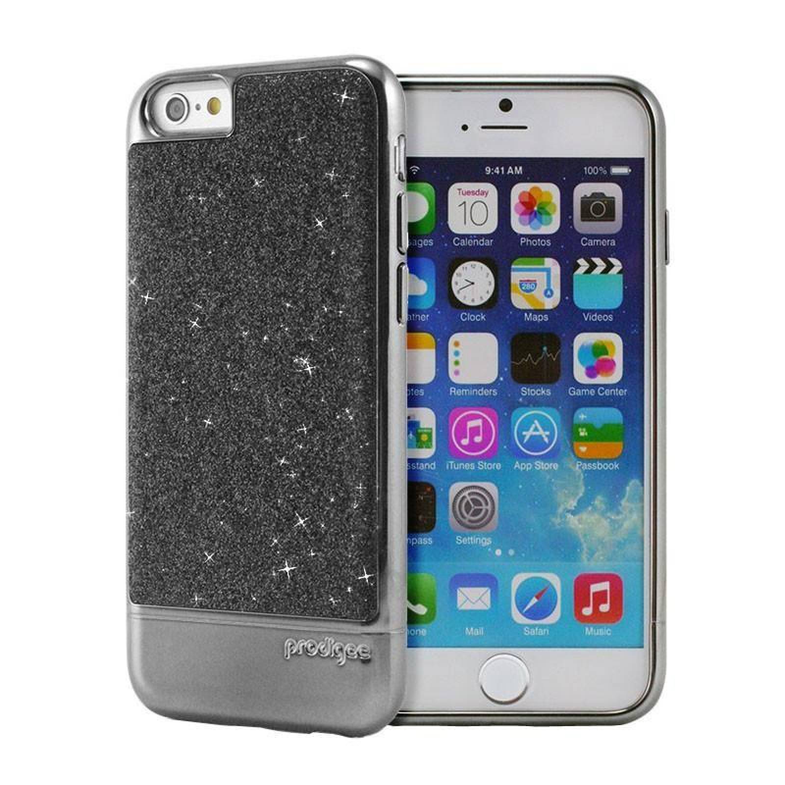 Funda PRODIGEE Sparkle para iPhone 6 y 6s Negra