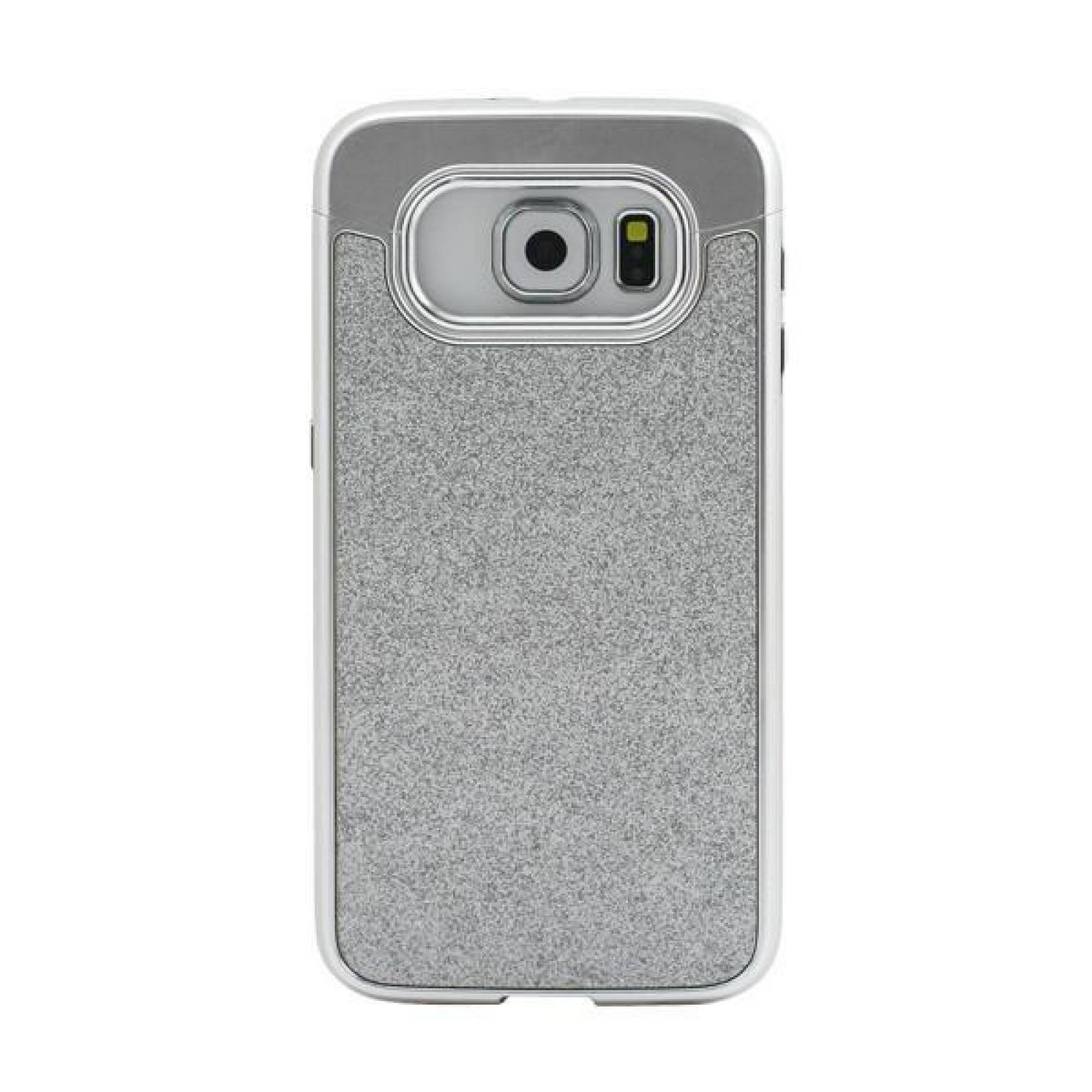 Funda PRODIGEE Sparkle para Samsung S6 Plata 
