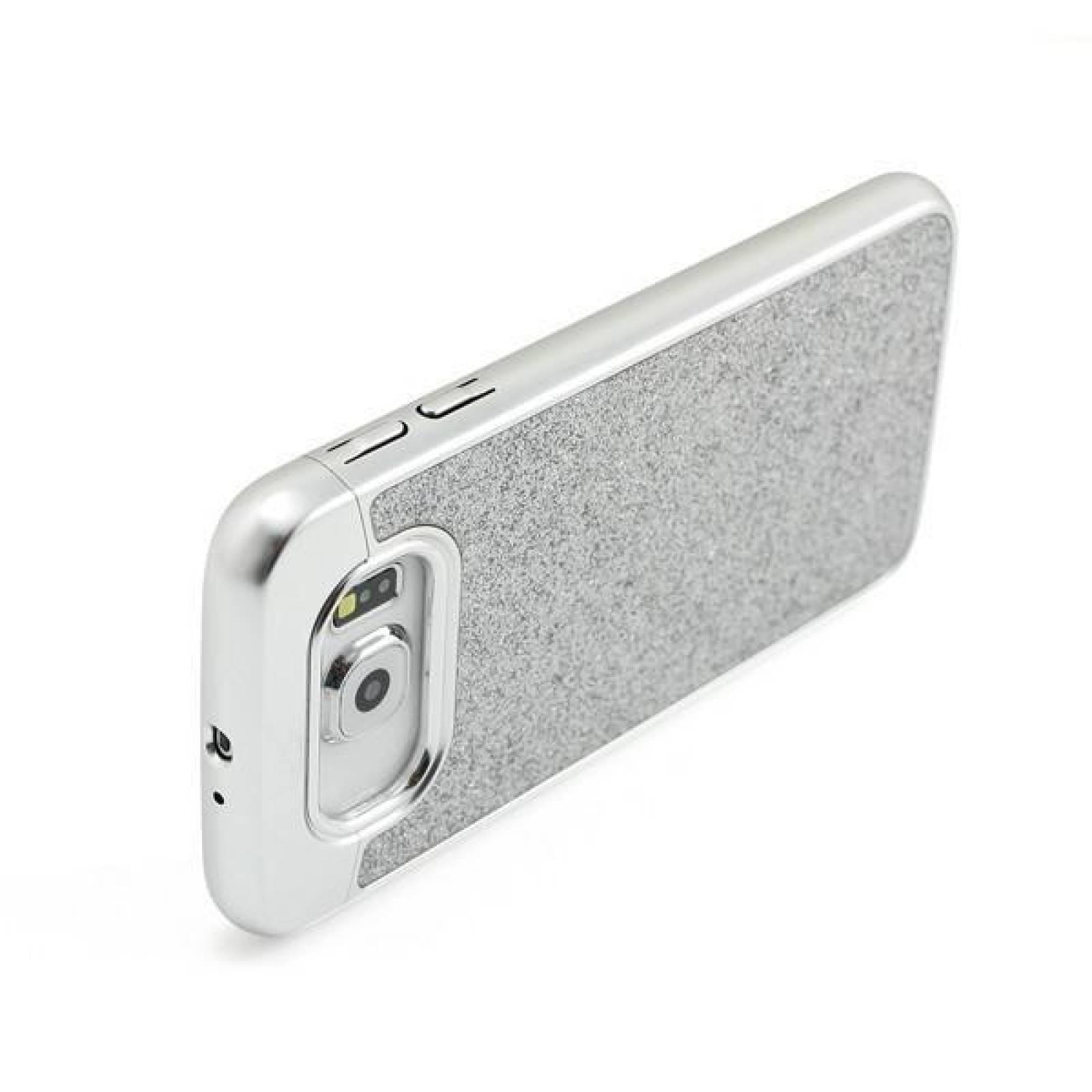 Funda PRODIGEE Sparkle para Samsung S6 Plata 