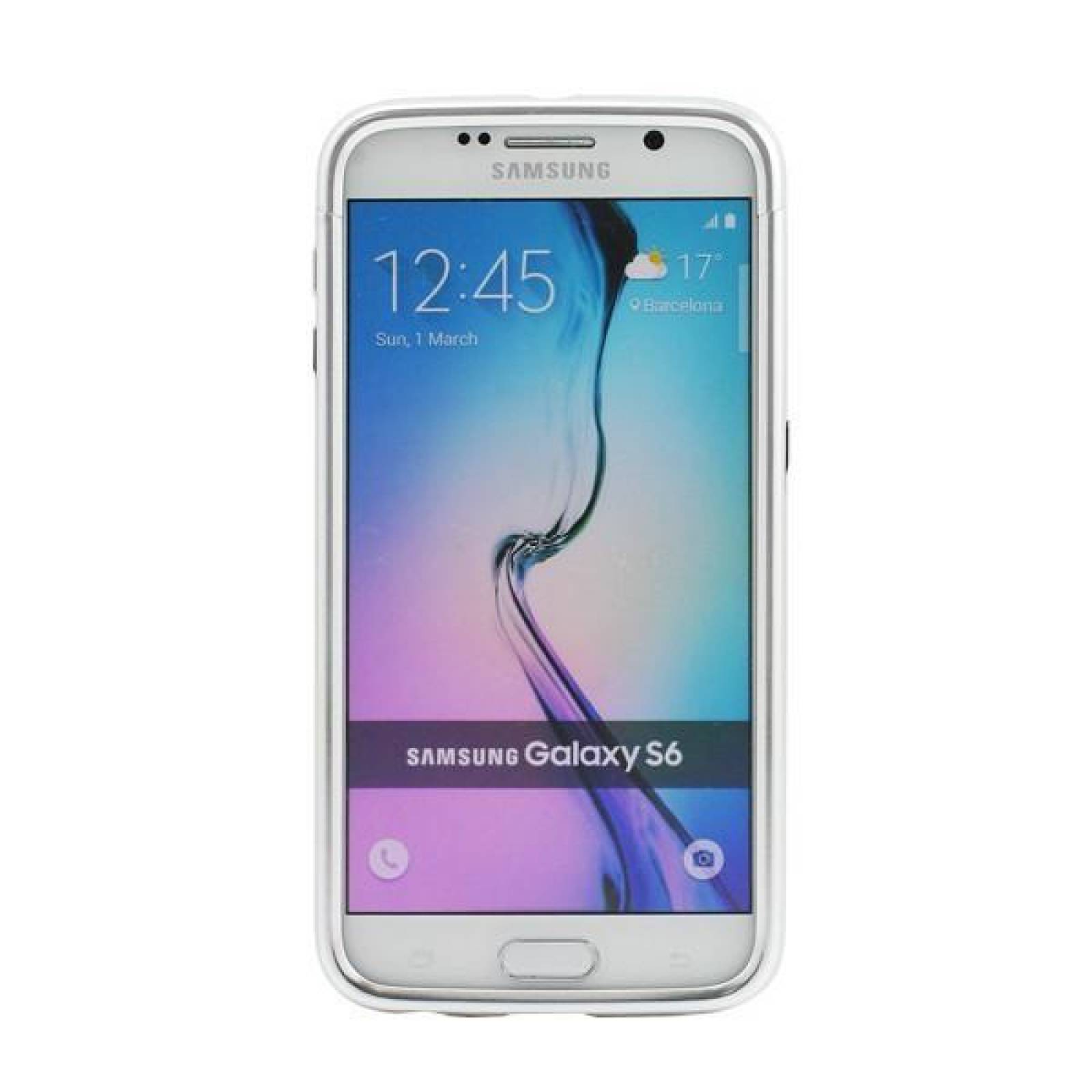 Funda PRODIGEE Sparkle para Samsung S6 Plata 